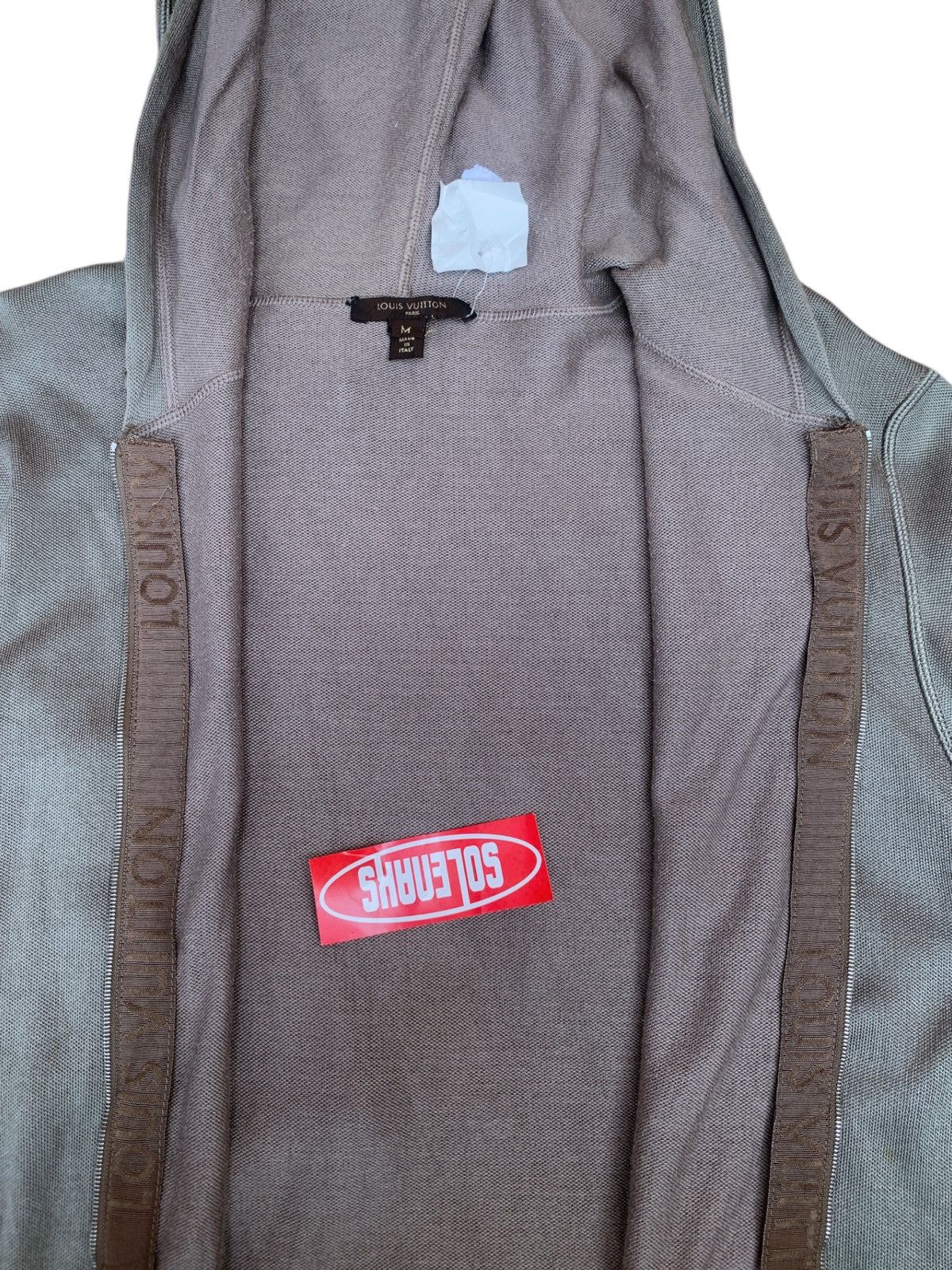 Designer × Louis Vuitton LV blank zip sweatshirt hooded Size US M / EU 48-50 / 2 - 11 Thumbnail