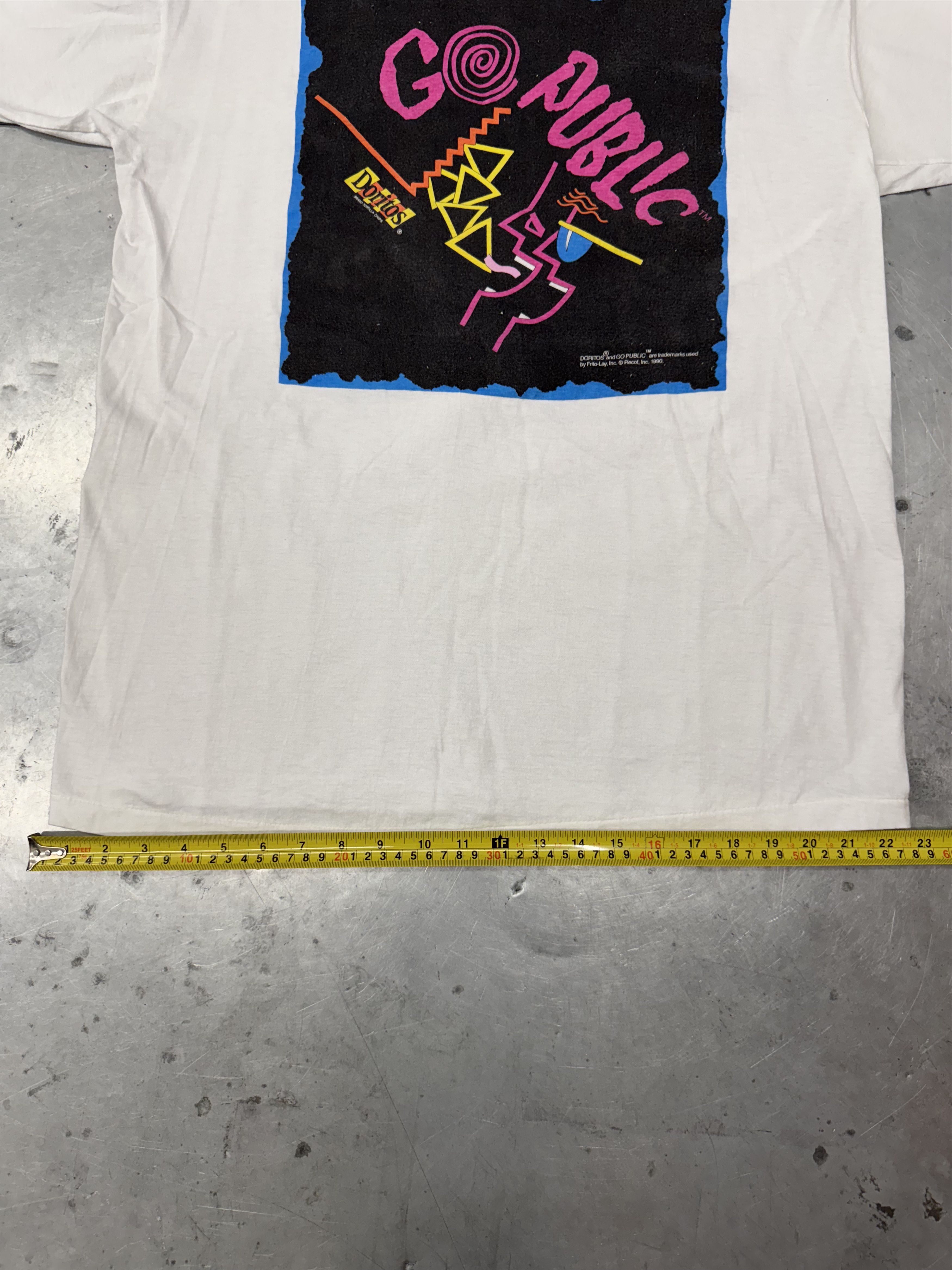 Other Vintage Doritos Promo Tshirt Size US XL / EU 56 / 4 - 4 Thumbnail