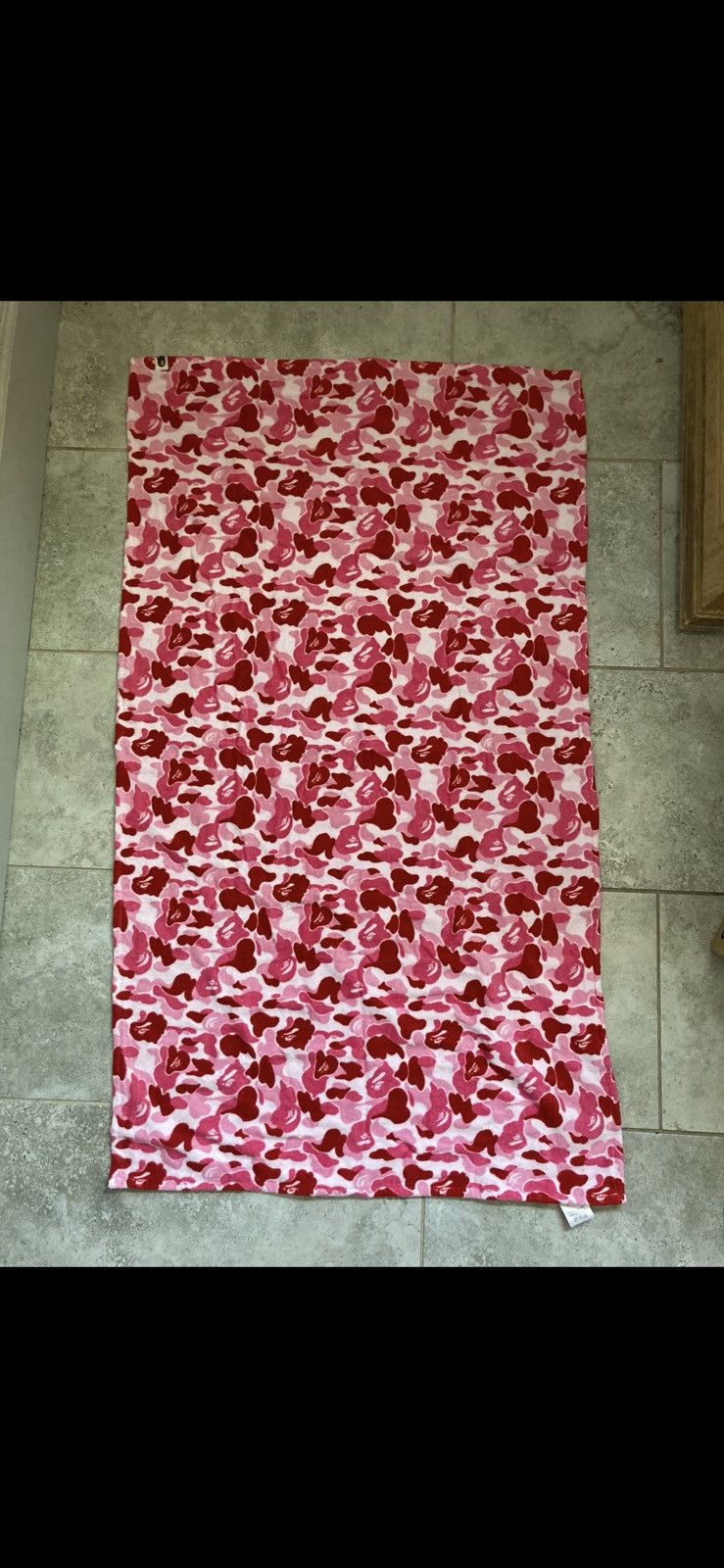 Bape Bape pink camo towel Size ONE SIZE - 2 Thumbnail