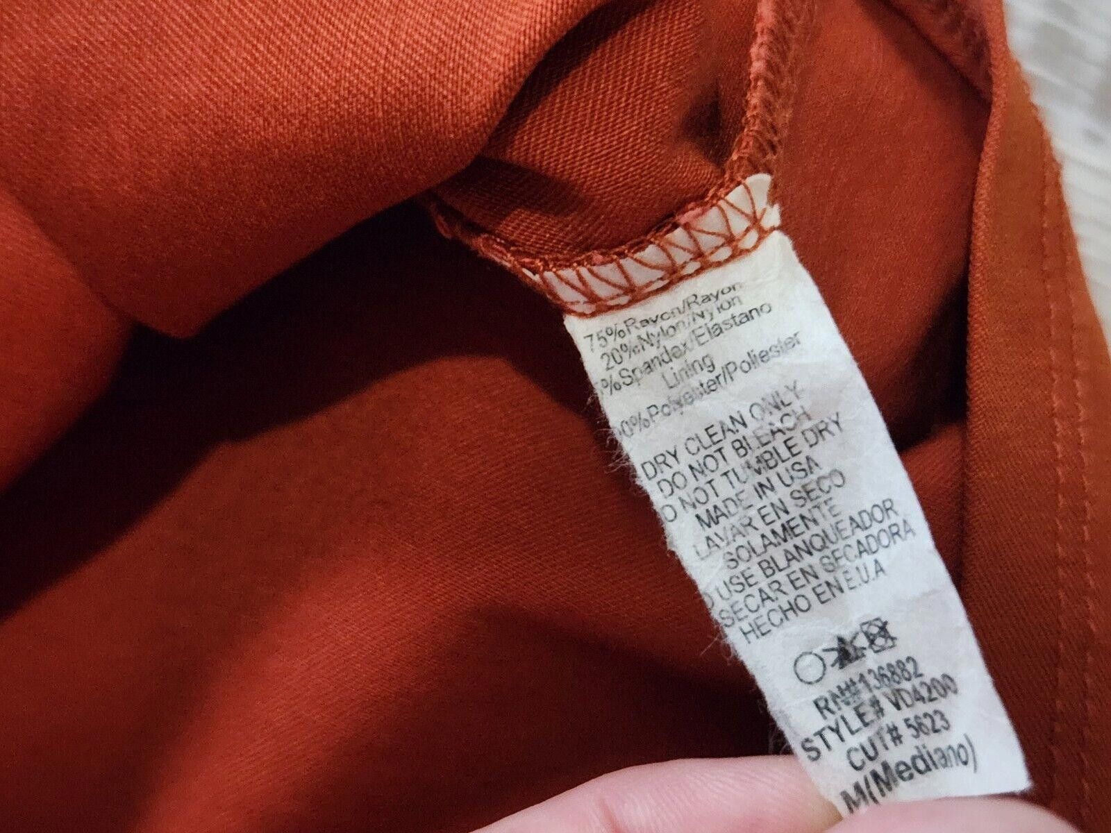 Designer The Vintage Shop Dress medium Burned Orange Bodycon high Size M / US 6-8 / IT 42-44 - 5 Thumbnail
