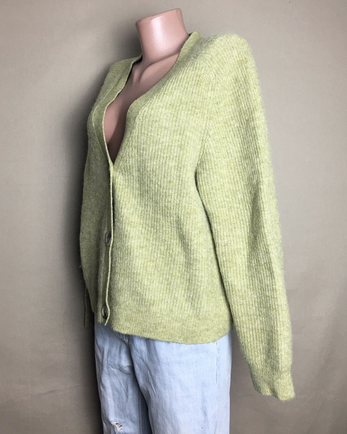 Annette Gortz Annette Gortz Mohair Baby Alpaca Cardigan Sweater Size M Size M / US 6-8 / IT 42-44 - 2 Thumbnail