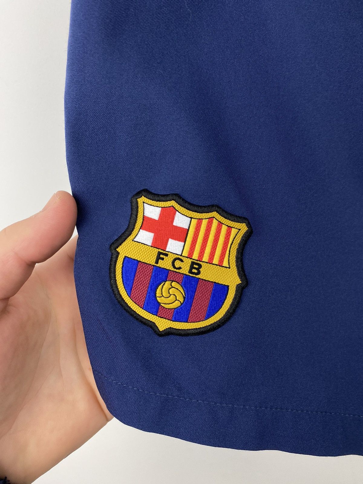 Nike Barcelona 2013 2014 Nike Soccer Shorts PSG Arsenal Milan Size US 34 / EU 50 - 2 Thumbnail