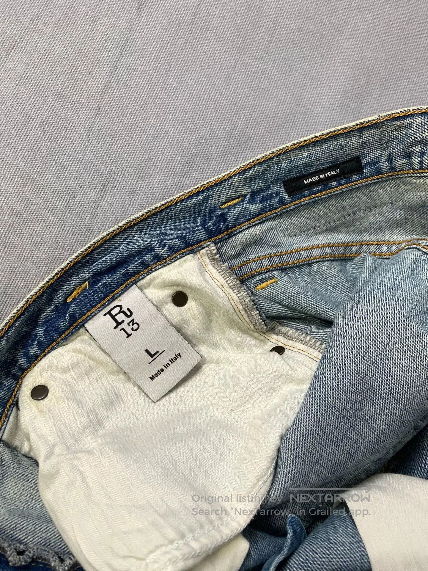 R13 R13 Distressed Vintage Jeans. Size US 30 / EU 46 - 5 Thumbnail