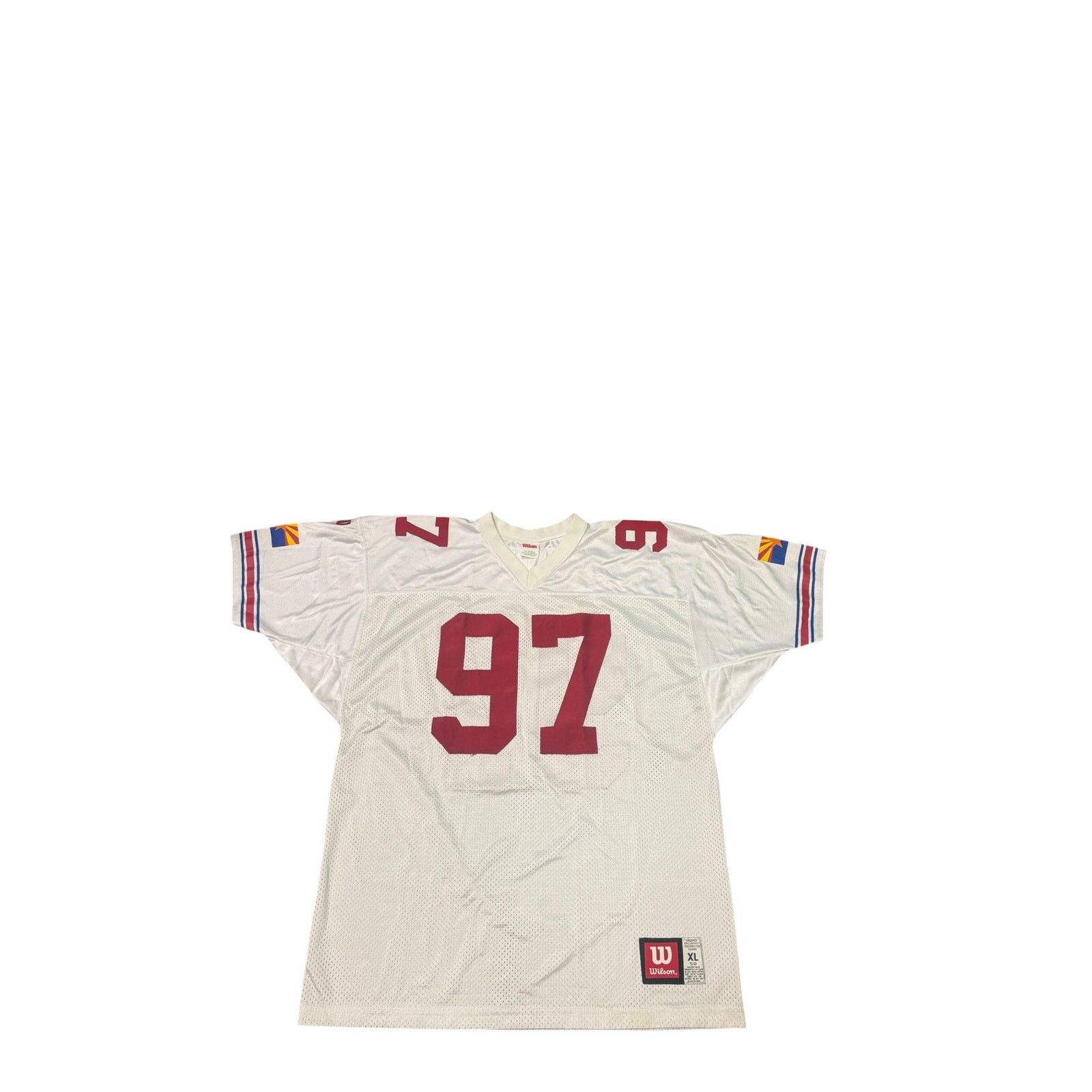 Wilson Vintage Arizona Wildcats Wilson #97 Mesh Football Jersey XL Size US XL / EU 56 / 4 - 1 Thumbnail