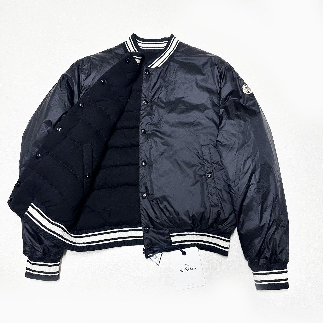 Moncler Moncler Reversible bouchet size 2 medium m black Mens jacket Size US M / EU 48-50 / 2 - 9 Thumbnail