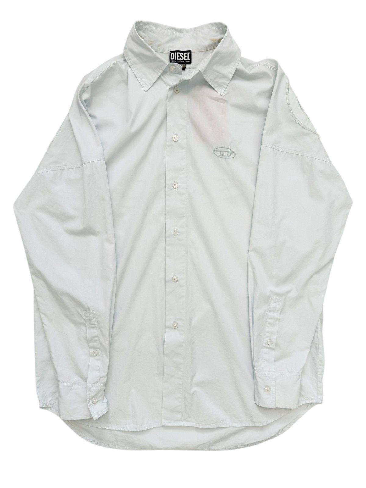 Diesel S-Kama Logo Patch Shirt Size US L / EU 52-54 / 3 - 1 Thumbnail