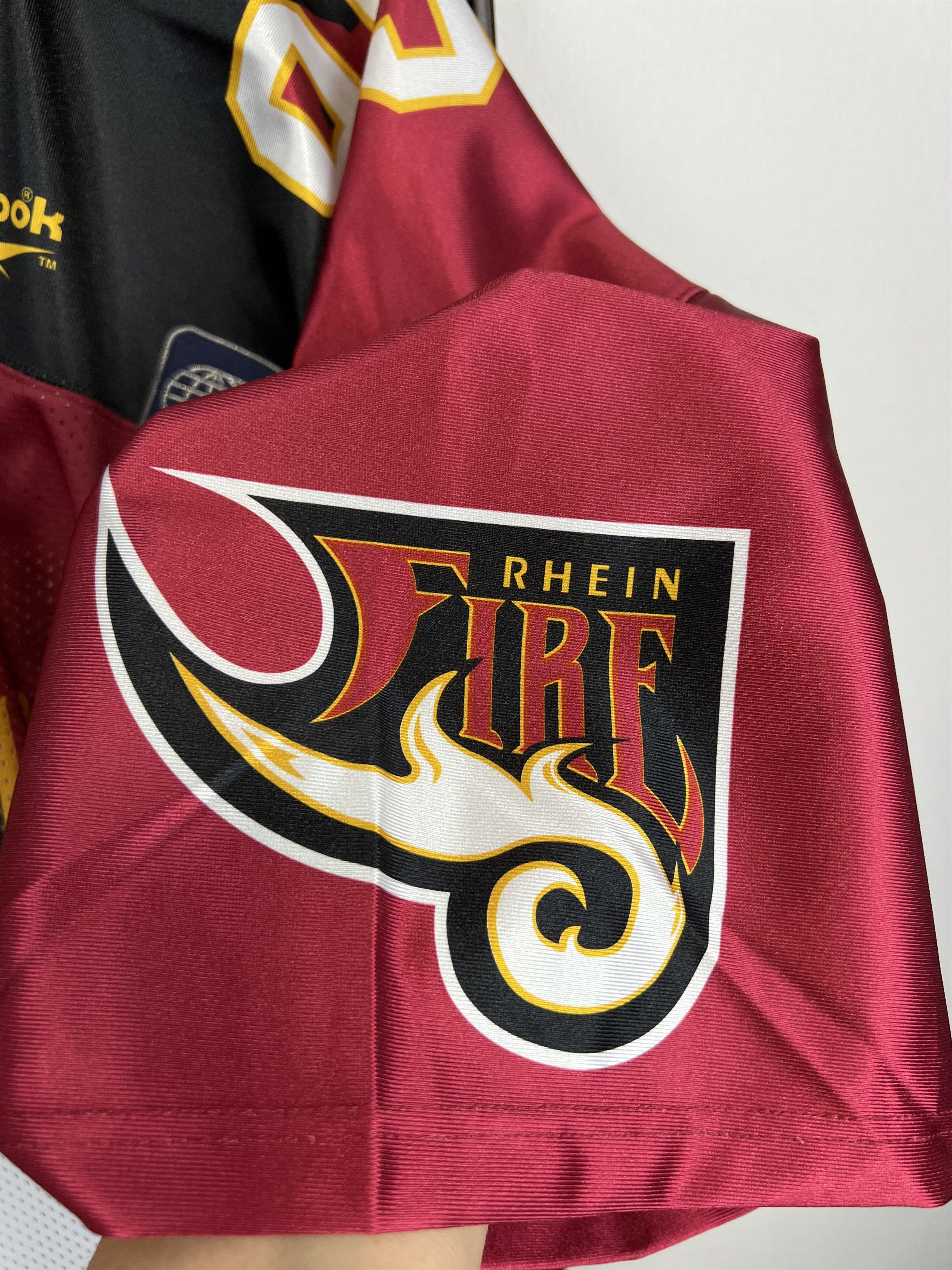 Reebok Rhein Fire World League WLF NFL Football Jersey Shirt Size US XXL / EU 58 / 5 - 6 Thumbnail