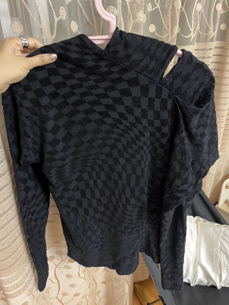 Vivienne Westwood Vivienne Westwood Irregular diamond shirt long sleeve T-sh Size XS / US 0-2 / IT 36-38 - 3 Thumbnail