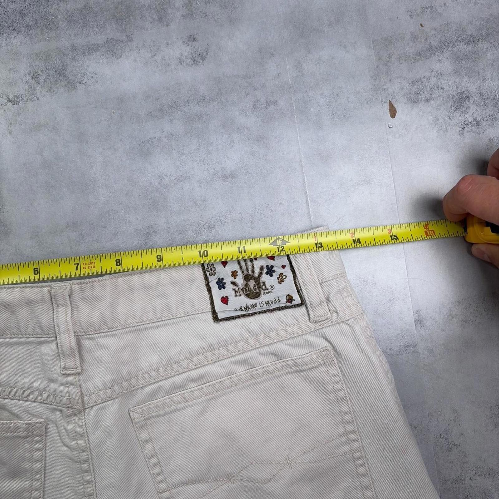 Other Y2K Beige Mudd Grunge Mini Shorts Size 27" / US 4 / IT 40 - 5 Thumbnail