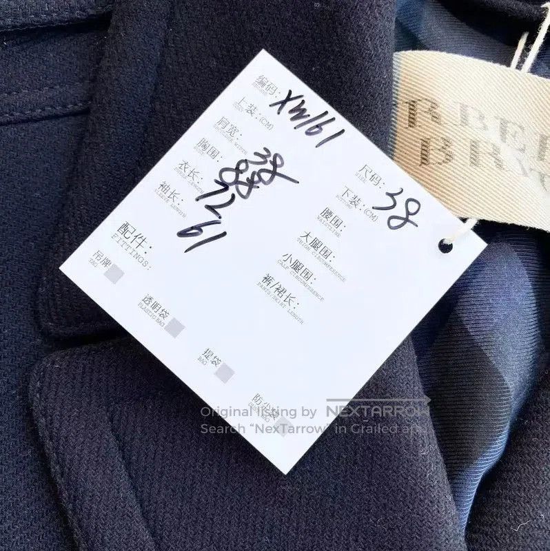 Burberry Burberry Women's Black Wool Jacket. Size XXS / US 00 / IT 34 - 6 Thumbnail