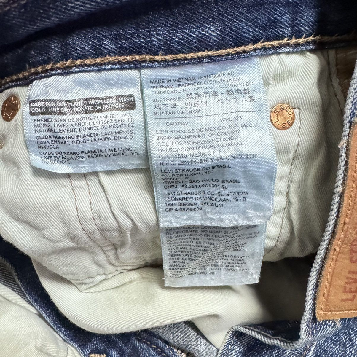 Levi's Levis 501 Distressed Jeans Clawmark Size US 31 - 21 Thumbnail