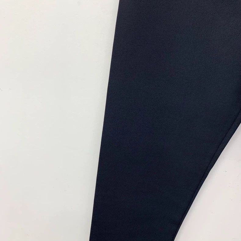 Dior Dior SizeS Black logo letter elastic casual trousers Size 42" / US 20 - 4 Thumbnail