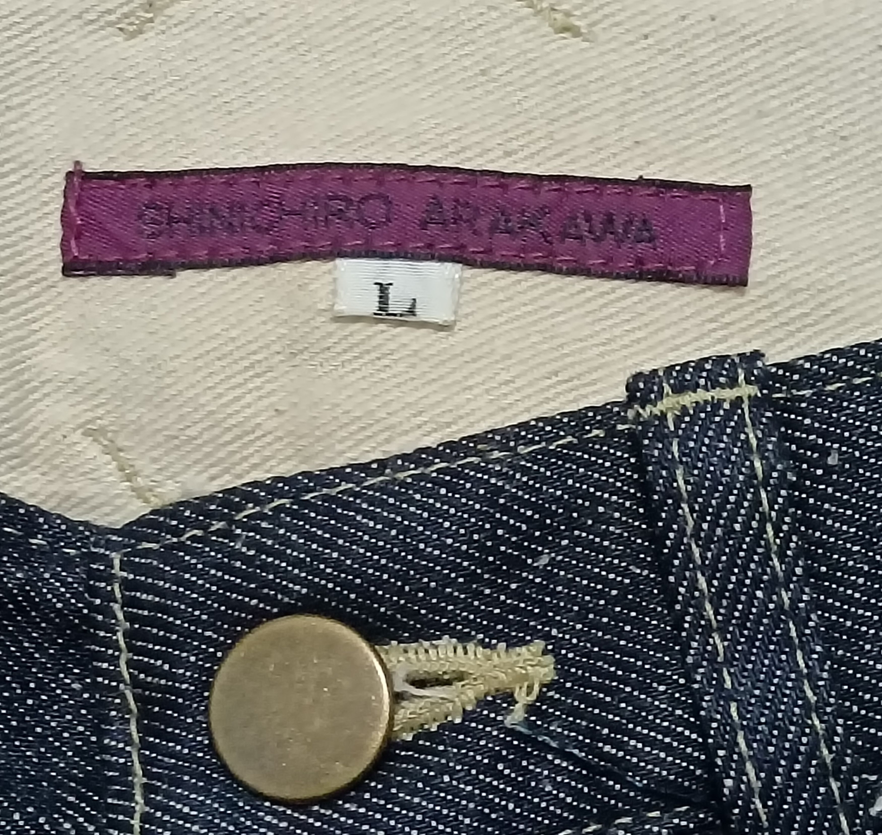 SHINICHIRO ARAKAWA *VTG 90S SHINICHIRO ARAKAWA BUTTON-FLY 3Q MULTIPOCKET PANT Size US 30 / EU 46 - 2 Thumbnail