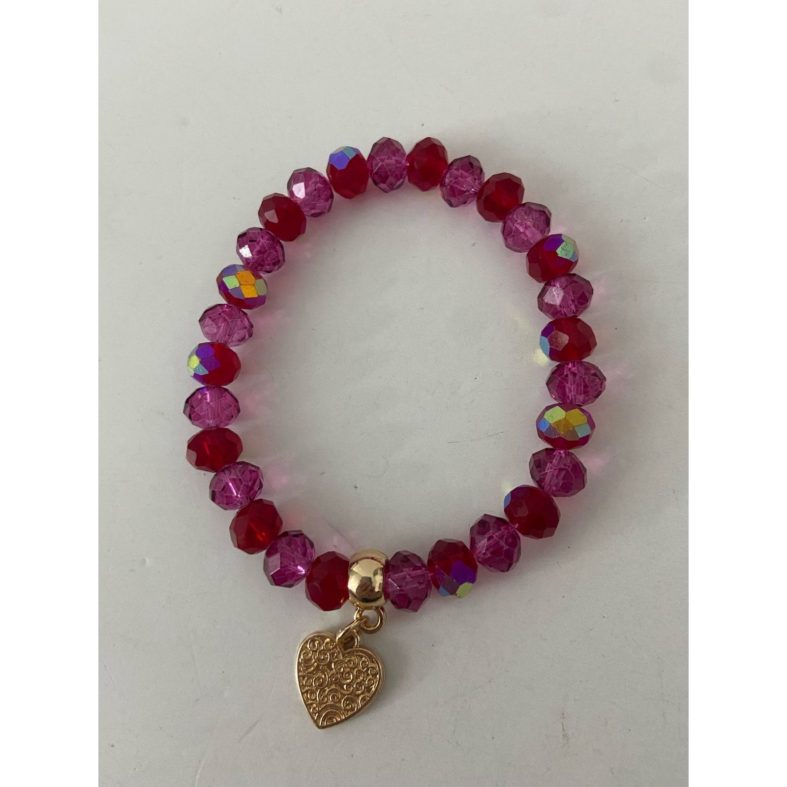 Vintage heart charm bracelet Size ONE SIZE - 4 Thumbnail