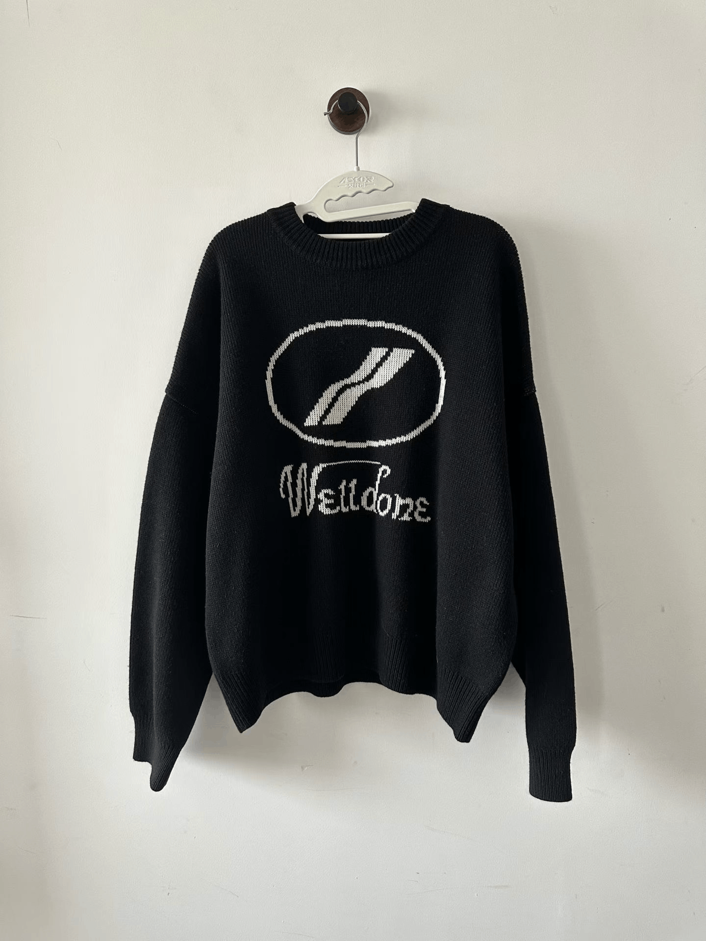 WE11DONE we11done Big Logo Sweater Size US S / EU 44-46 / 1 - 1 Thumbnail