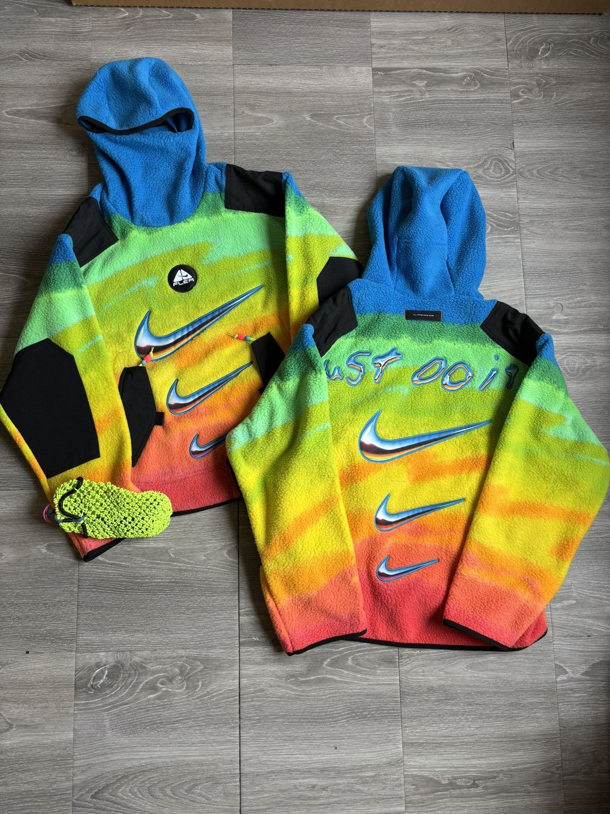 Cactus Plant Flea Market × Nike Cactus Plant Flea Market Nike ACG Balaclava Hoodie Size US S / EU 44-46 / 1 - 1 Thumbnail