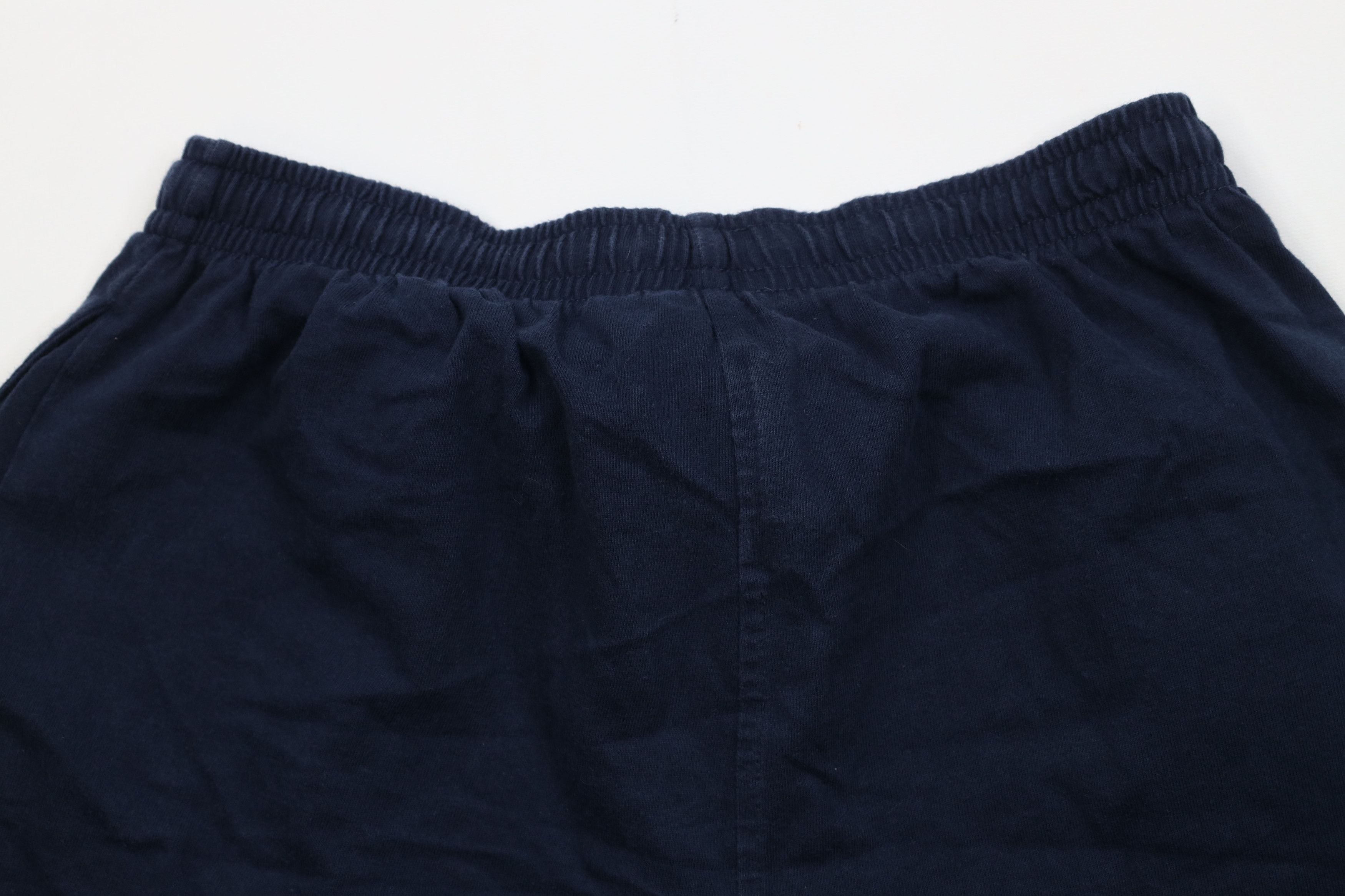 Vintage Vintage 90s Streetwear Heavy Cotton Above Knee Shorts Blue Size US 36 / EU 52 - 9 Thumbnail