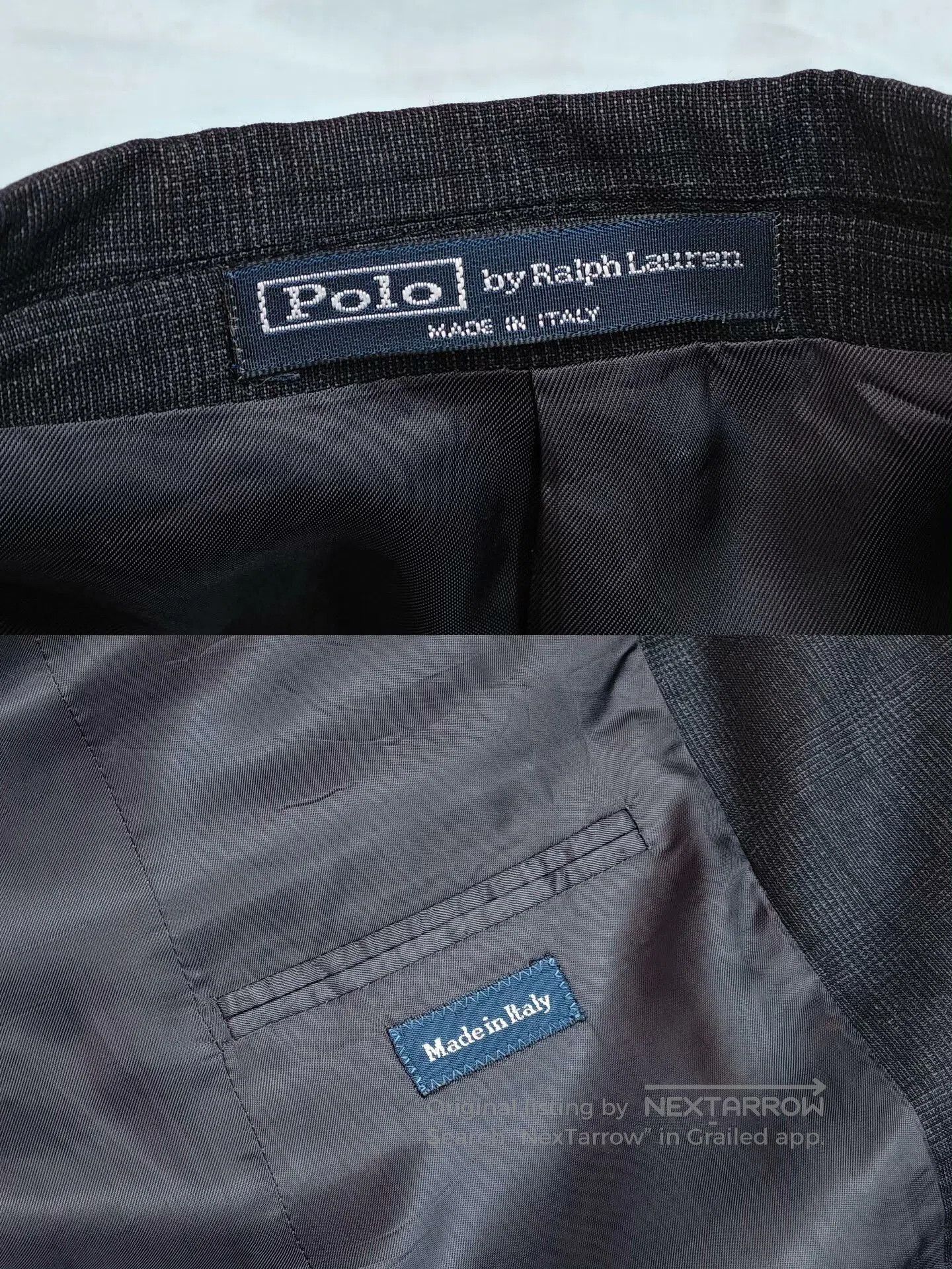 Ralph Lauren Blue Label Ralph Lauren Gray Wool Suit Jacket. Size US M / EU 48-50 / 2 - 8 Thumbnail