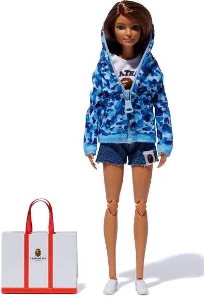 Bape A Bathing Ape (Bape) x Mattel Barbie Doll Size ONE SIZE - 2 Thumbnail