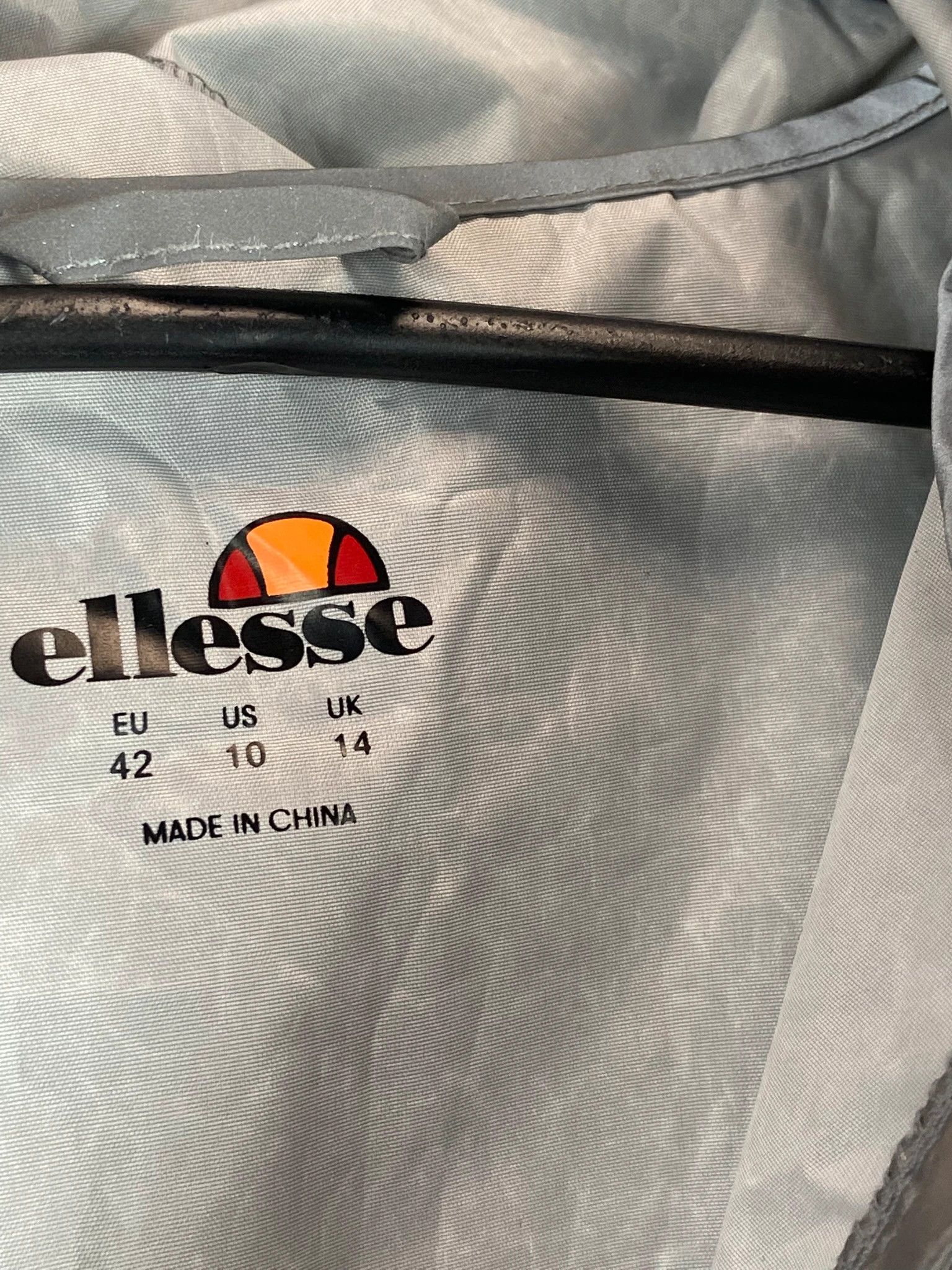 Ellesse Ellesse Grey Tech Windbreaker Jacket M Size US M / EU 48-50 / 2 - 5 Thumbnail