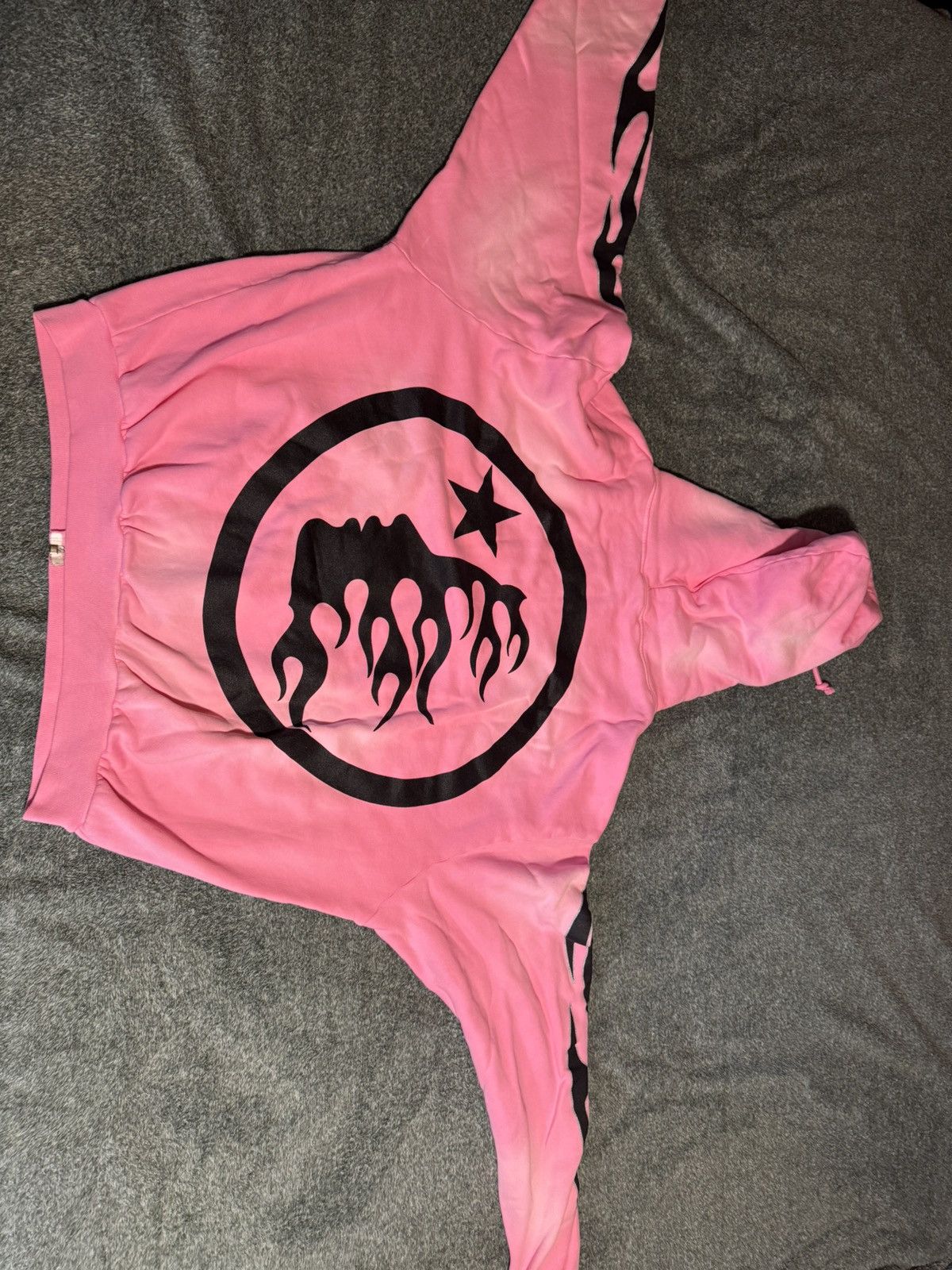 Complex × HELLSTAR Hellstar x Complex Sports Flame Zip-Up ‘Pink’ Size US XL / EU 56 / 4 - 6 Thumbnail
