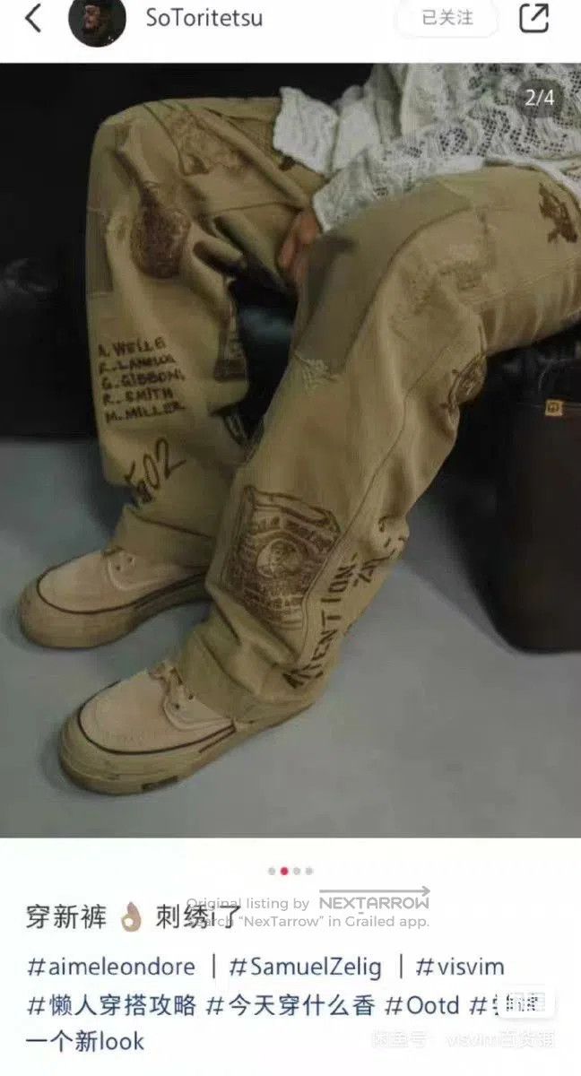 Visvim VISVIM 22SS LISKAMM G.PATTEN. Size US 11 / EU 44 - 9 Thumbnail