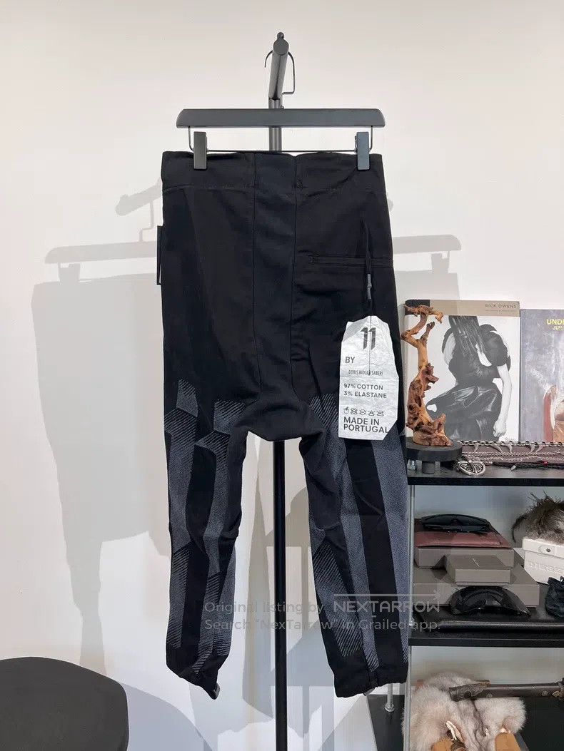 Boris Bidjan Saberi Boris Bidjan Saberi size XS Heavy-duty embroidered trouser Size US 27 - 2 Thumbnail