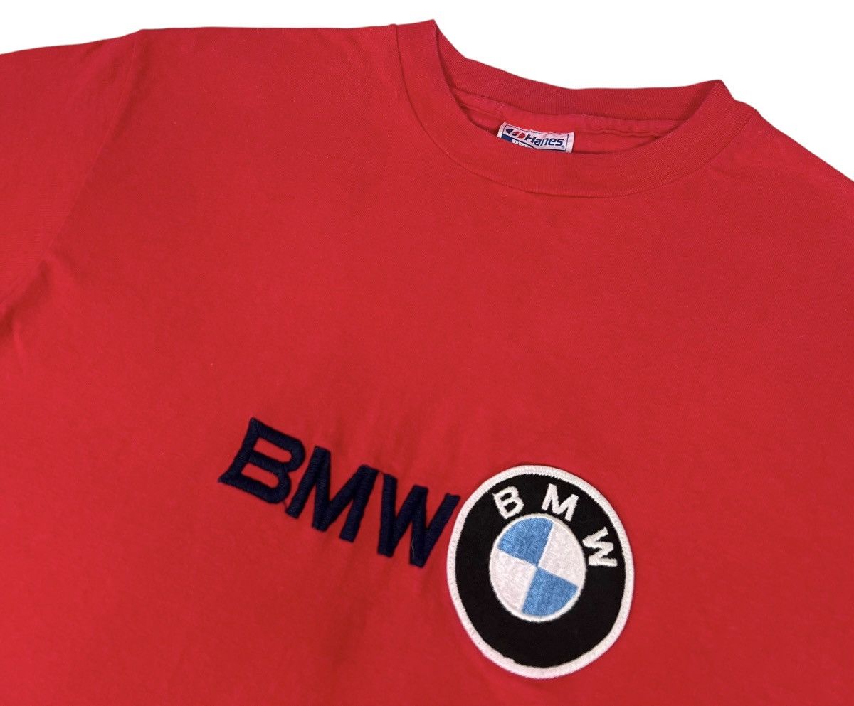 BMW × Vintage 90s EMBROIDERED VINTAGE BMW TEE Size US L / EU 52-54 / 3 - 2 Thumbnail