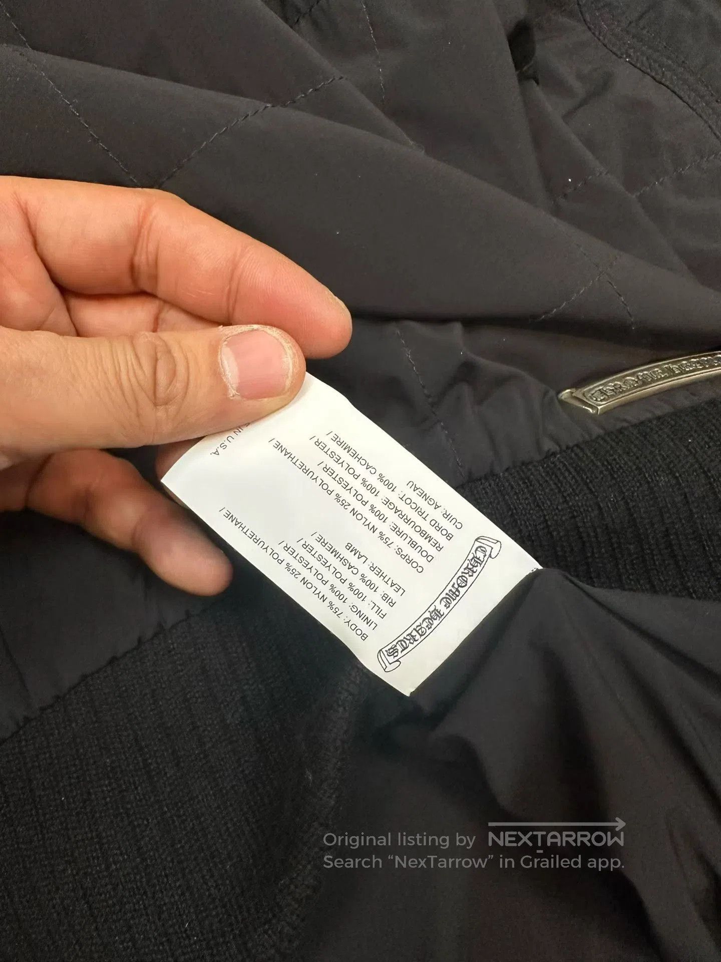 Chrome Hearts Chrome Hearts Cross Patchwork Cotton Jacket. Size US S / EU 44-46 / 1 - 5 Thumbnail