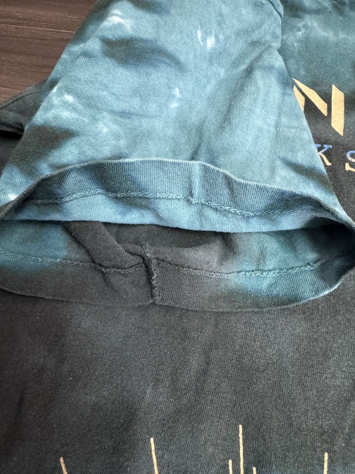 Liquid Blue × Vintage Vtg Pink Floyd Dark Side Of The Moon Tie Dye Single Stitch Size US M / EU 48-50 / 2 - 8 Thumbnail