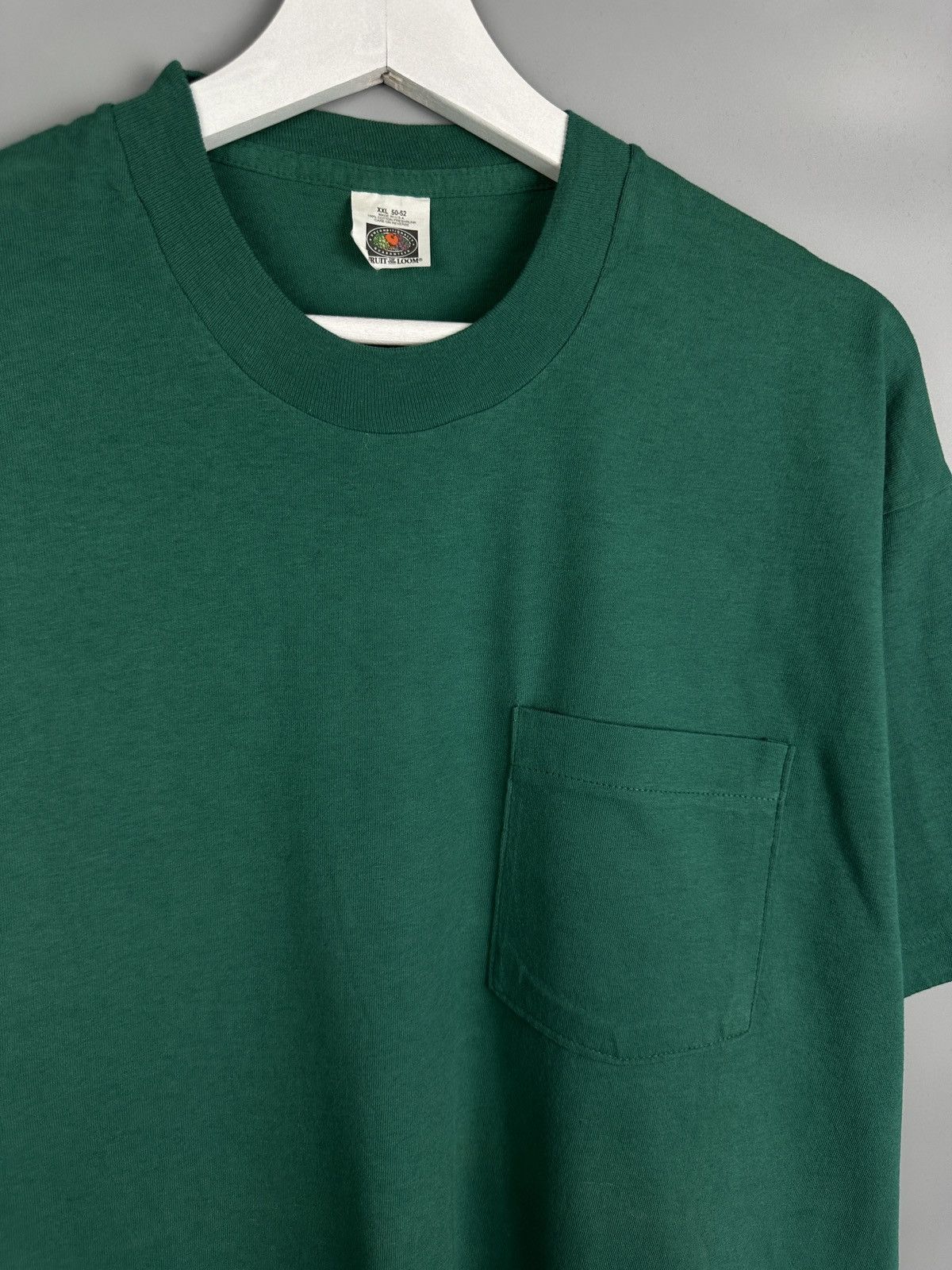 Vintage Bundle 90s Fruit Of The Loom FOTL Single Stitch Blank TShirt Size US XL / EU 56 / 4 - 18 Thumbnail