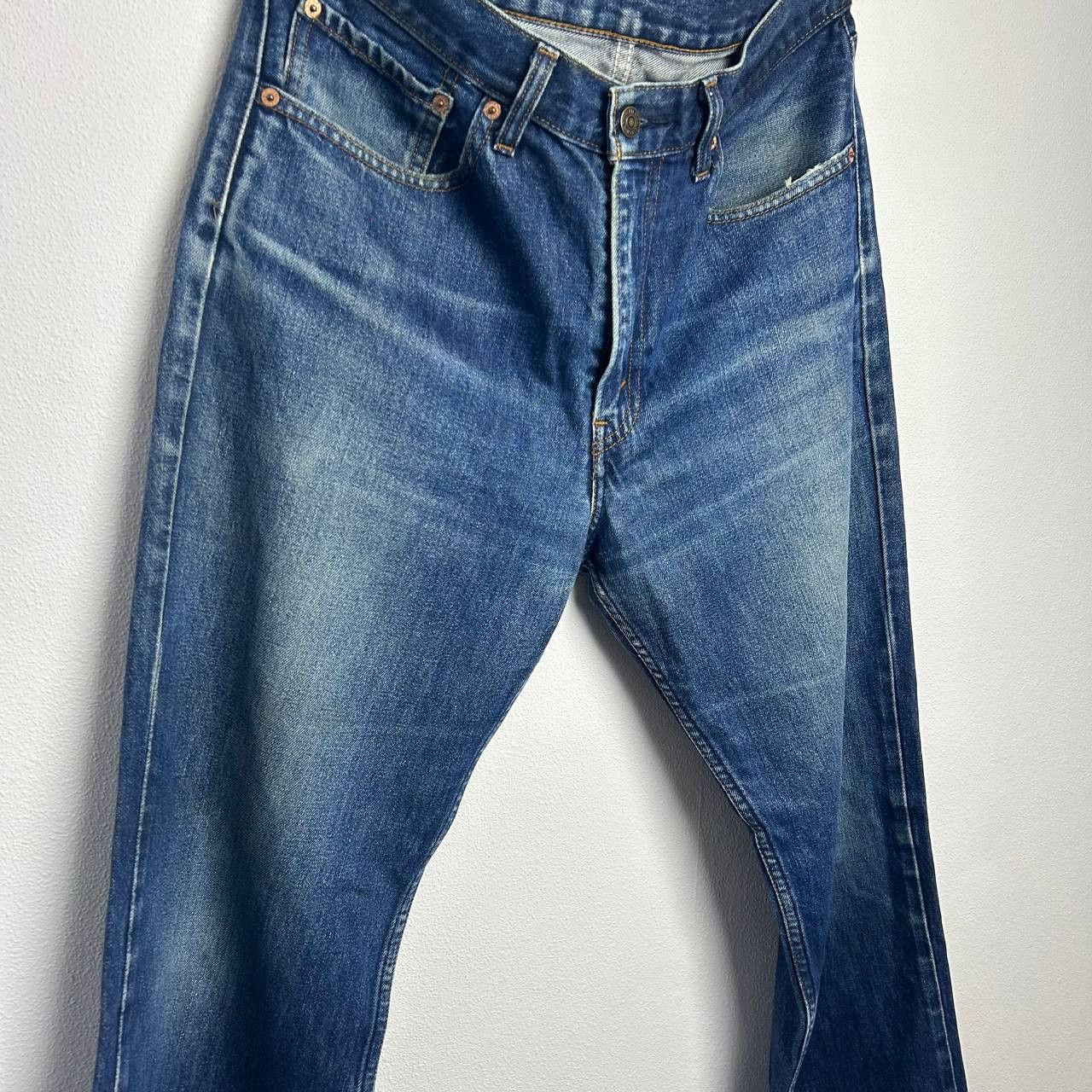 Levi's Vintage Clothing vintage levis 751 Baggy Blue denim streetwear jeans Size US 34 / EU 50 - 8 Thumbnail
