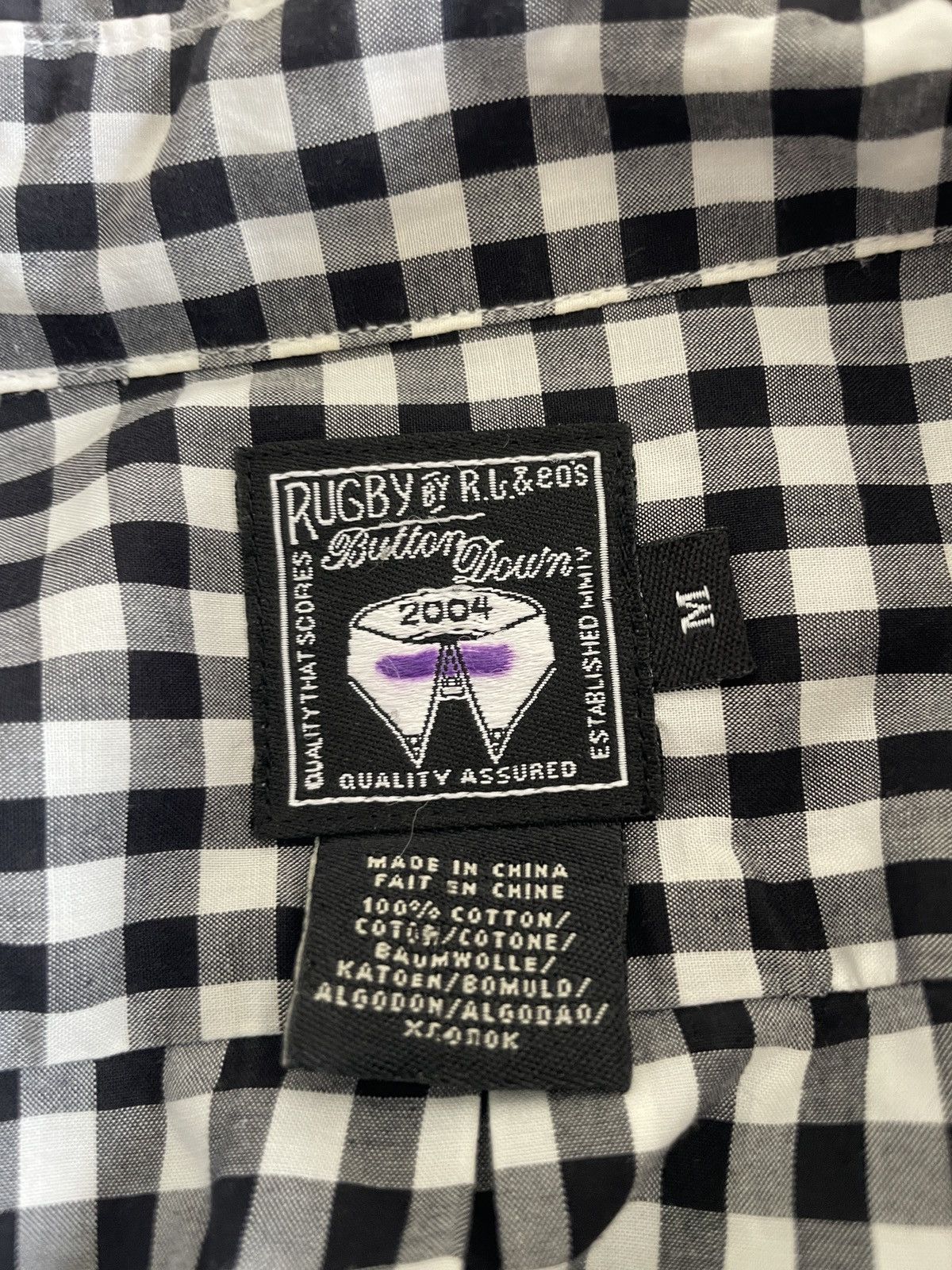 Rugby Ralph Lauren Rugby by RL & 20’s Button Down gingham check shirt Size US M / EU 48-50 / 2 - 10 Thumbnail