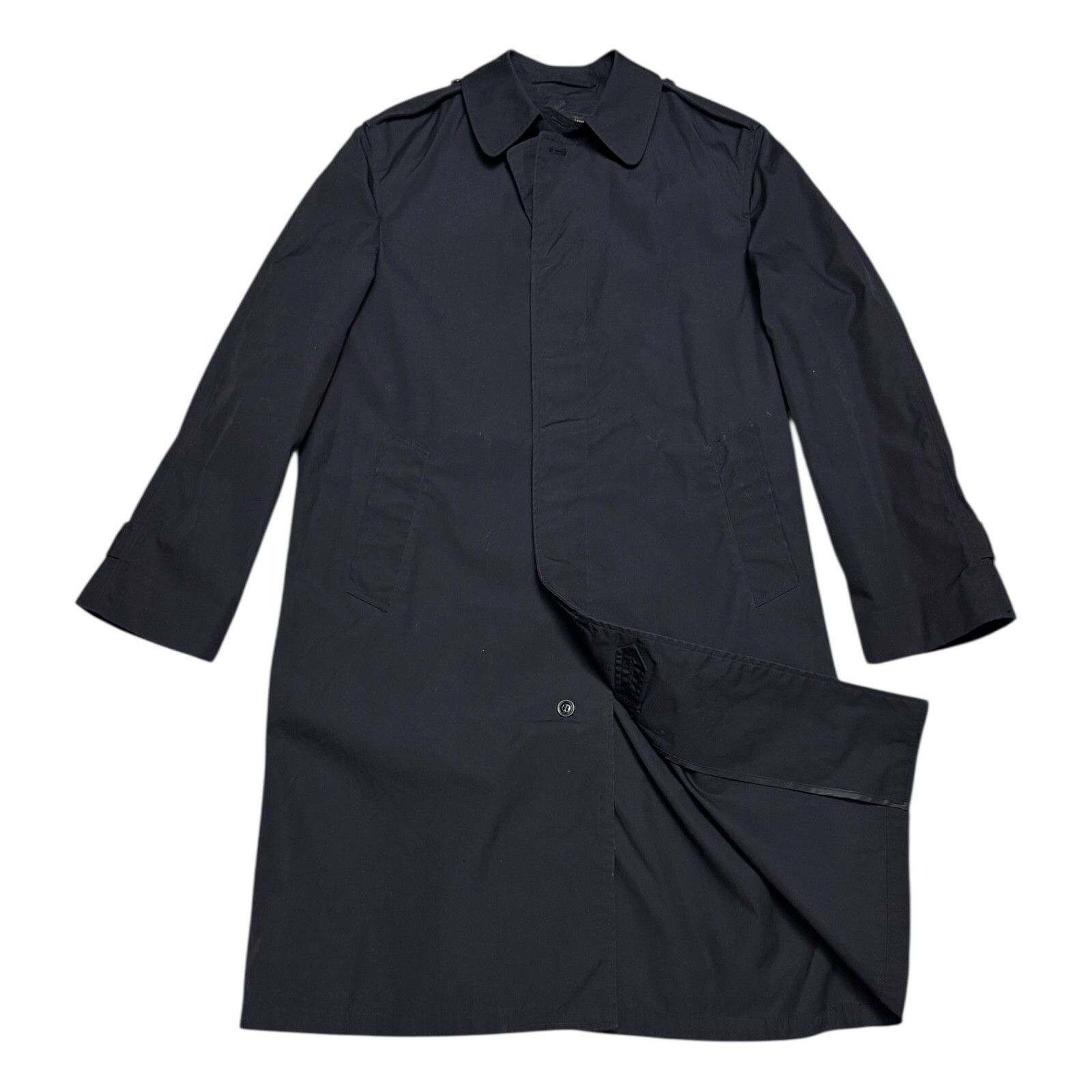 US NAVY DCSP Army Waterproof Business Trench Jacket Coat 40L