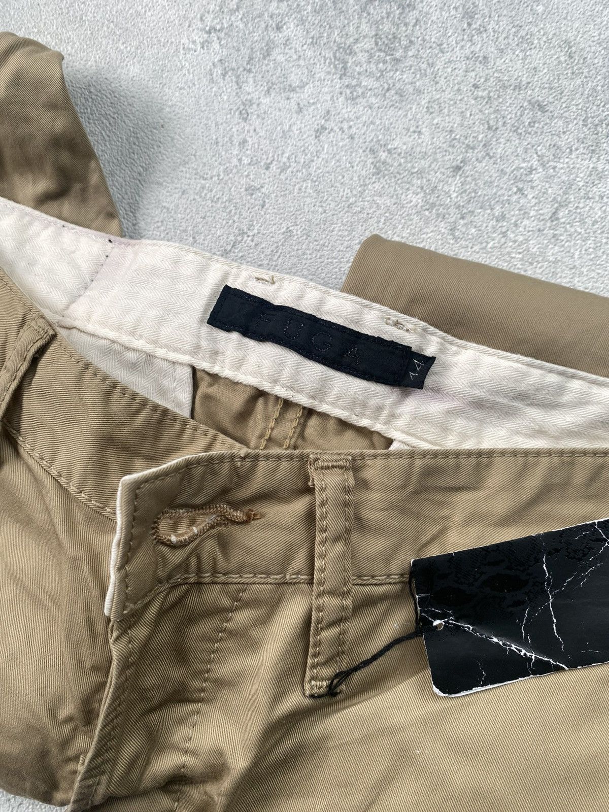 GOSTAR DE FUGA × Japanese Brand × Le Grande Bleu (L.G.B.) FUGA Flare pants with buckle back dead Stock conditions Size US 31 - 6 Thumbnail