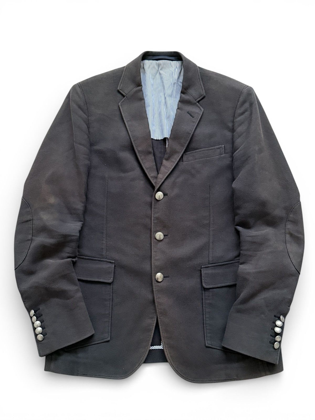 Gucci Gucci By Tom Ford Black Faded Blazer Jacket Size 40R - 1 Thumbnail