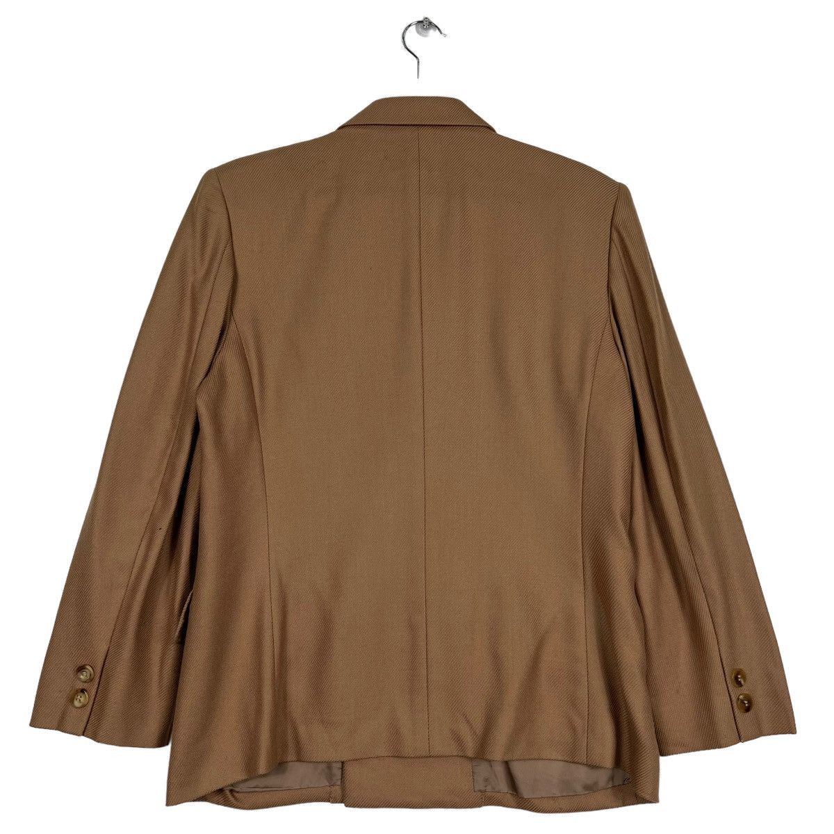 Burberry 🔥 RICH BROWN BURBERRY DOUBLE BREAST BLAZER JACKET Size US S / EU 44-46 / 1 - 8 Thumbnail