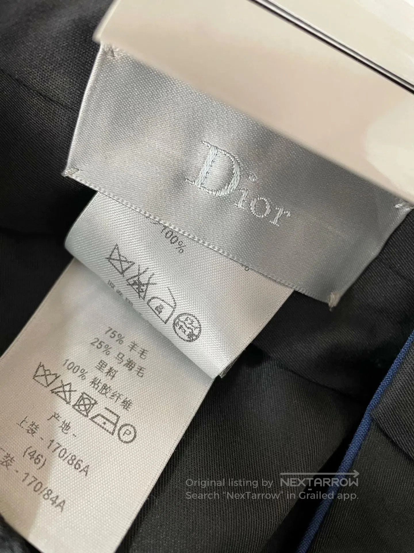 Dior Dior Wool and Mohair Casual Pants. Size US 36 / EU 52 - 6 Thumbnail