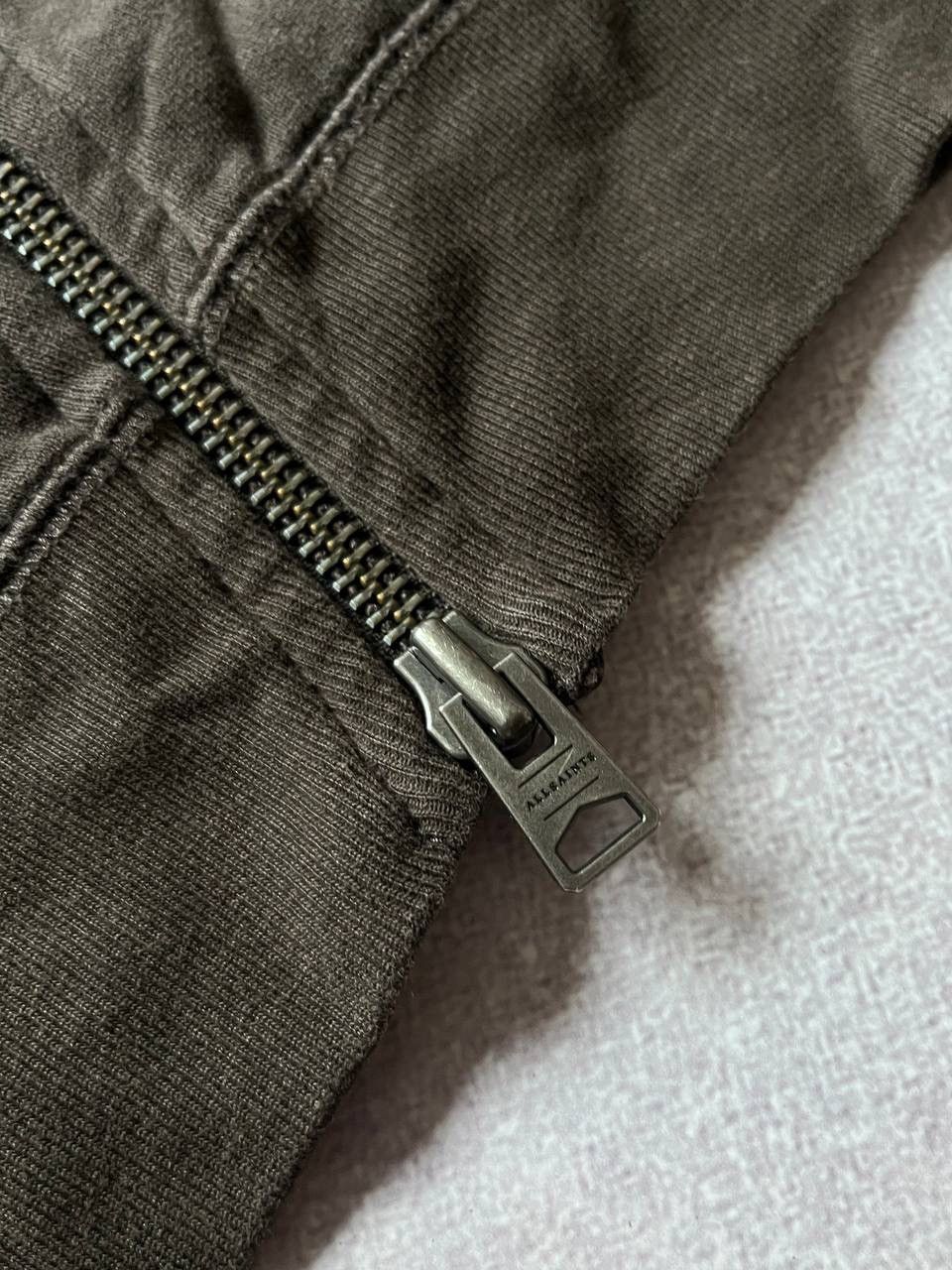 Allsaints × Vintage Vintage Allsaints Avantgarde Zip Sweatshirt Y2K M Size US M / EU 48-50 / 2 - 4 Thumbnail