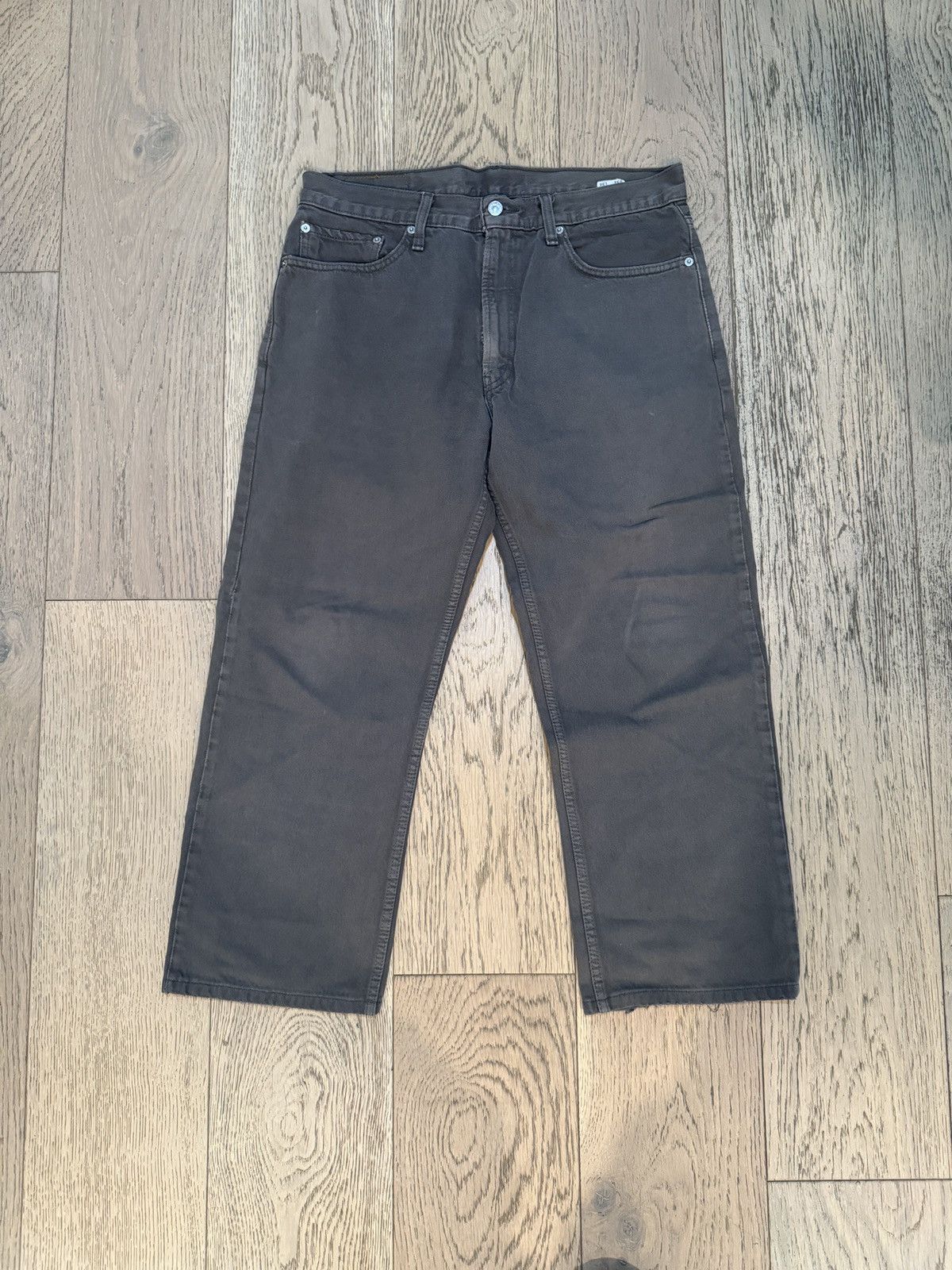 image of Vintage Levis 505 in Brown, Men's (Size 34)