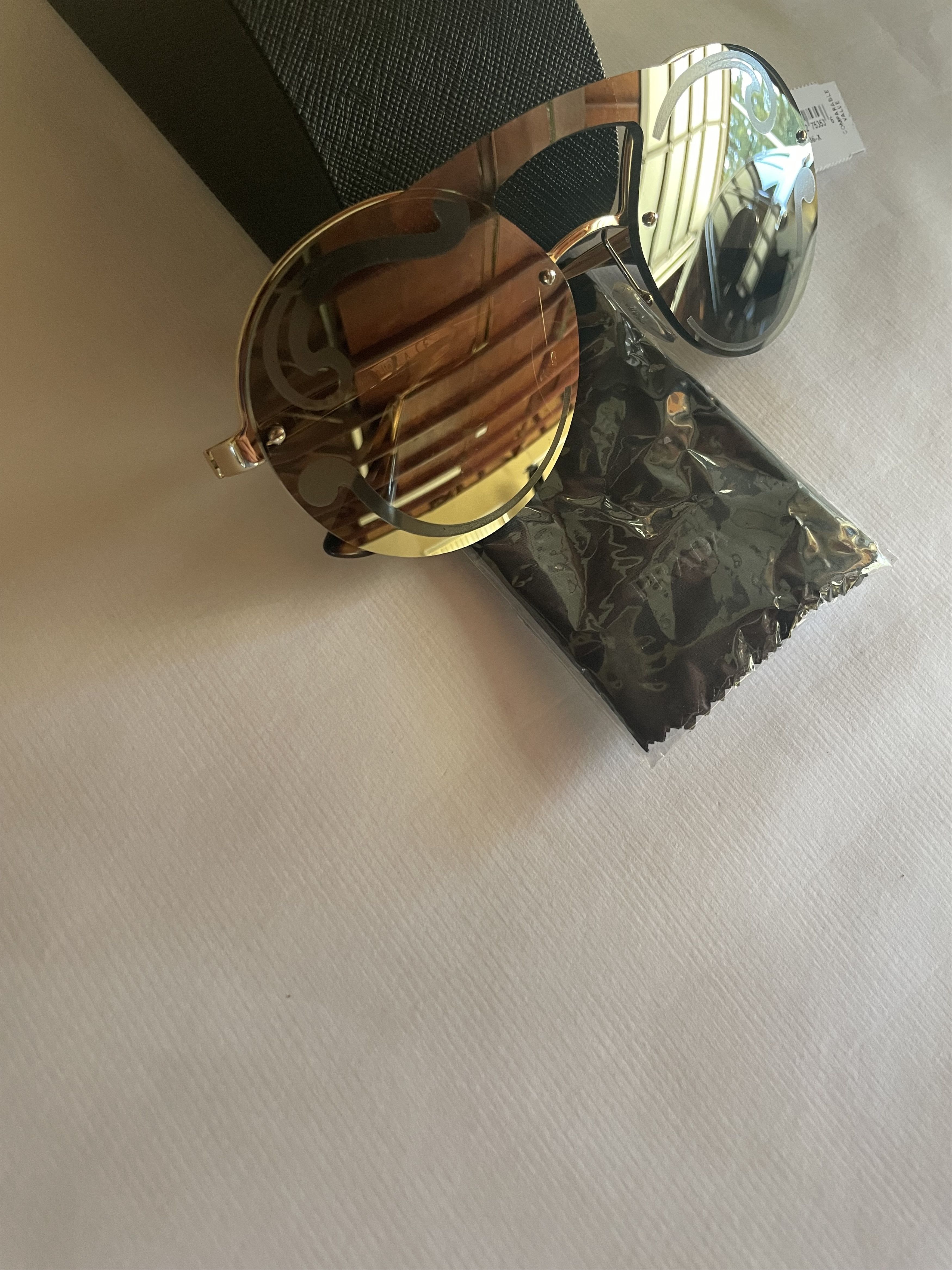 Prada Prada Cinema Evolution Round SPR 65T ZVN-ODW Sunglasses Size ONE SIZE - 2 Thumbnail