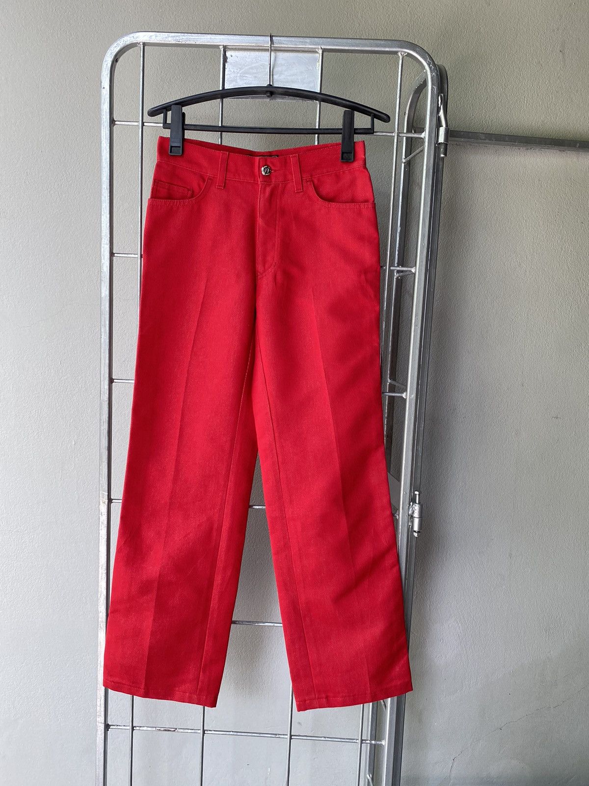 Fendi FENDI Red Pattern Casual Long Jeans Size 27" / US 4 / IT 40 - 3 Thumbnail