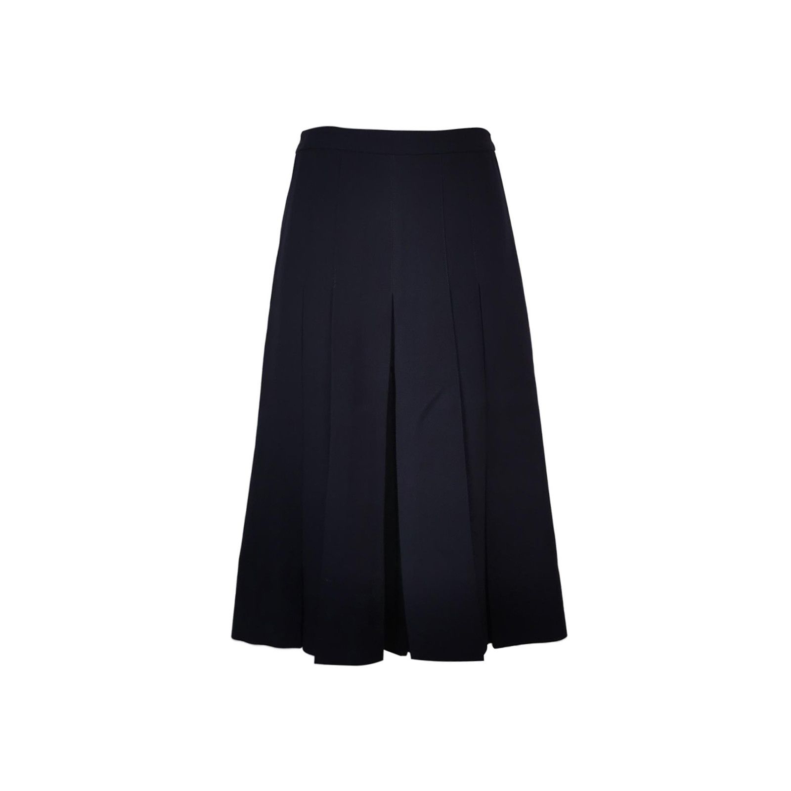 Maison Margiela Maison Margiela Wool Blend Pleated Skirt Size 38 Size 26" / US 2 / IT 38 - 1 Thumbnail