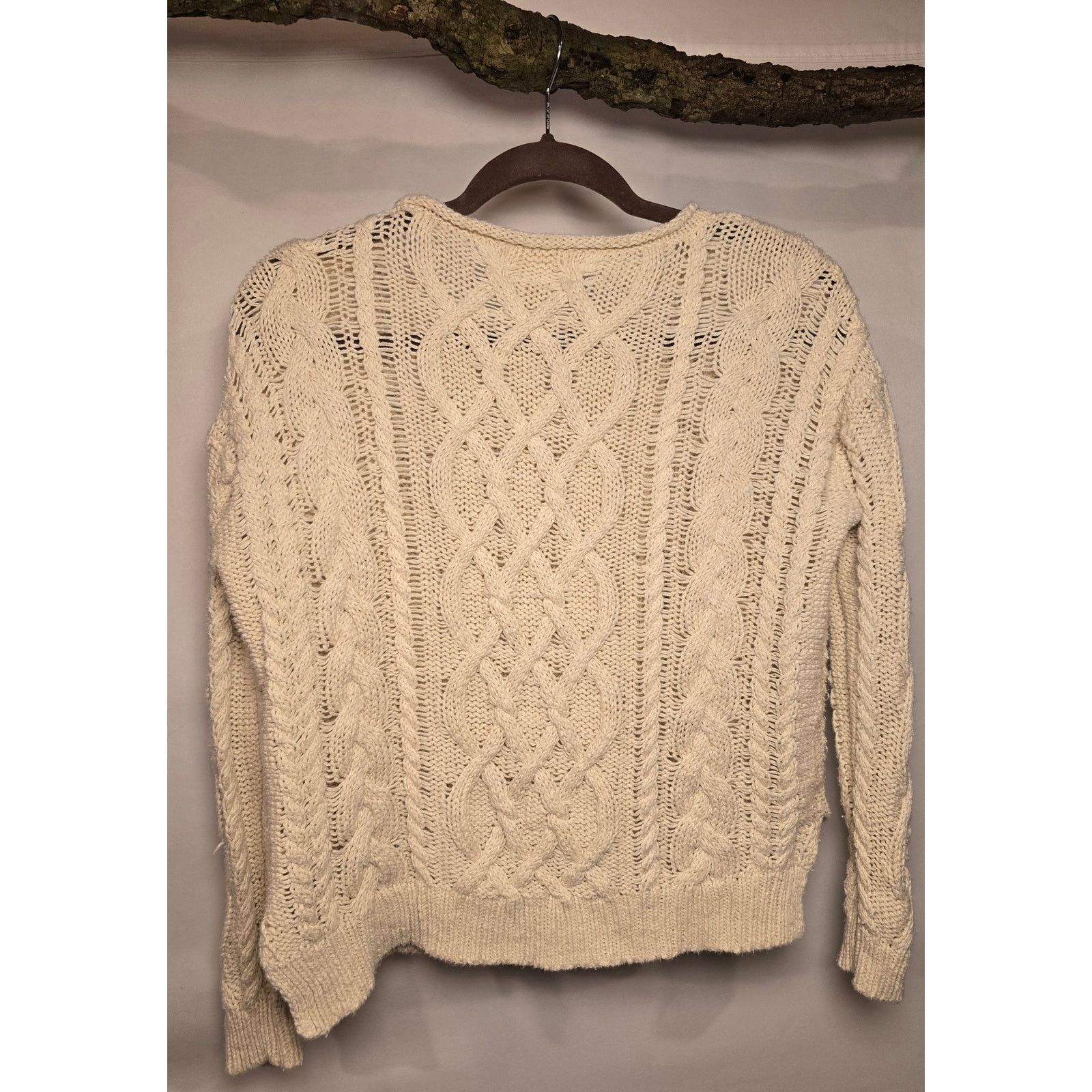 Denim & Supply Ralph Lauren Denim & Supply Ralph Lauren Cable Knit Sweater Size Small Size S / US 4 / IT 40 - 2 Thumbnail