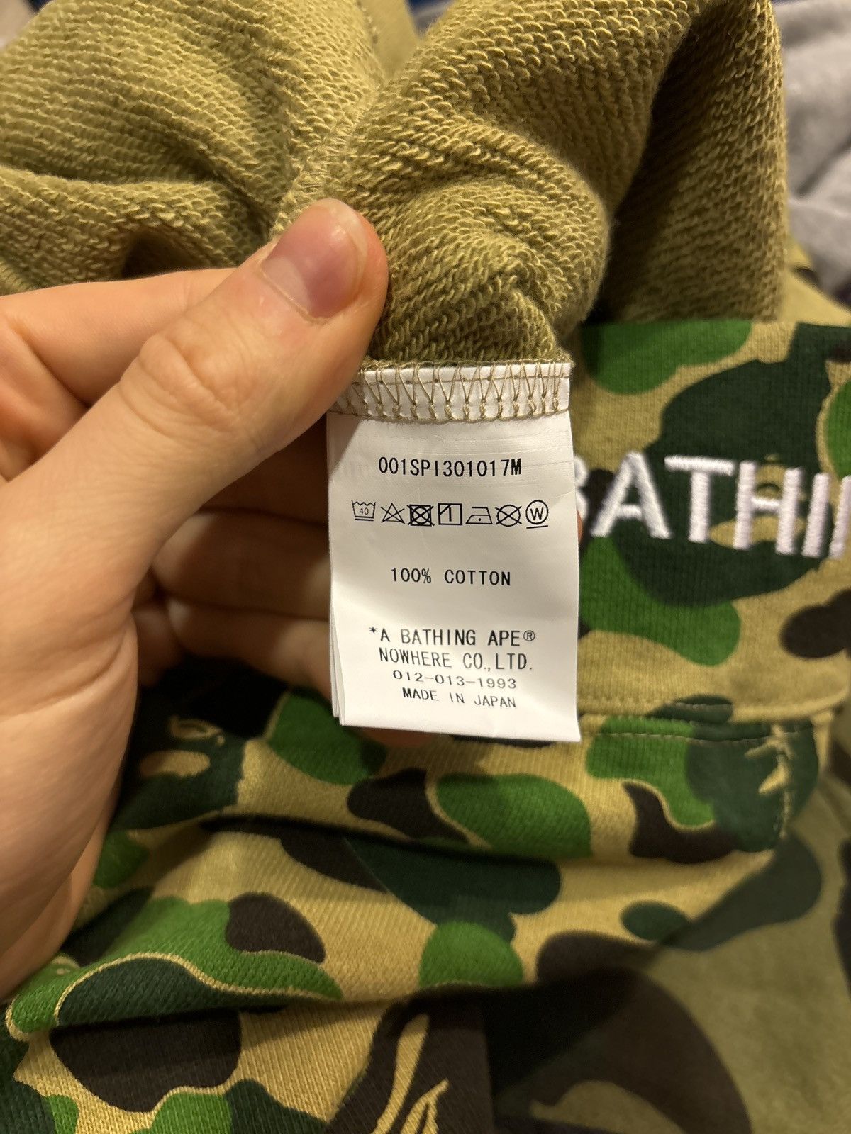 Bape Bape Camo Front Logo Sweat Shorts Size US 38 / EU 54 - 4 Thumbnail