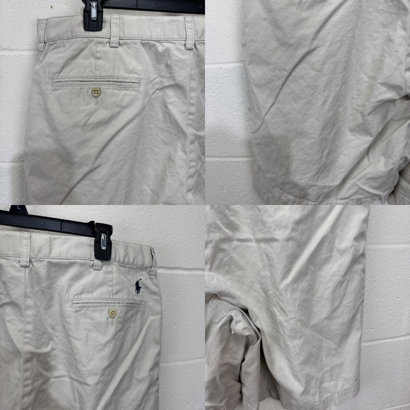Polo Ralph Lauren Vintage Polo Ralph Lauren Tyler Shorts Mens Size 38 Beige Cotton Chino 90s Casual Summer Size US M / EU 48-50 / 2 - 8 Thumbnail
