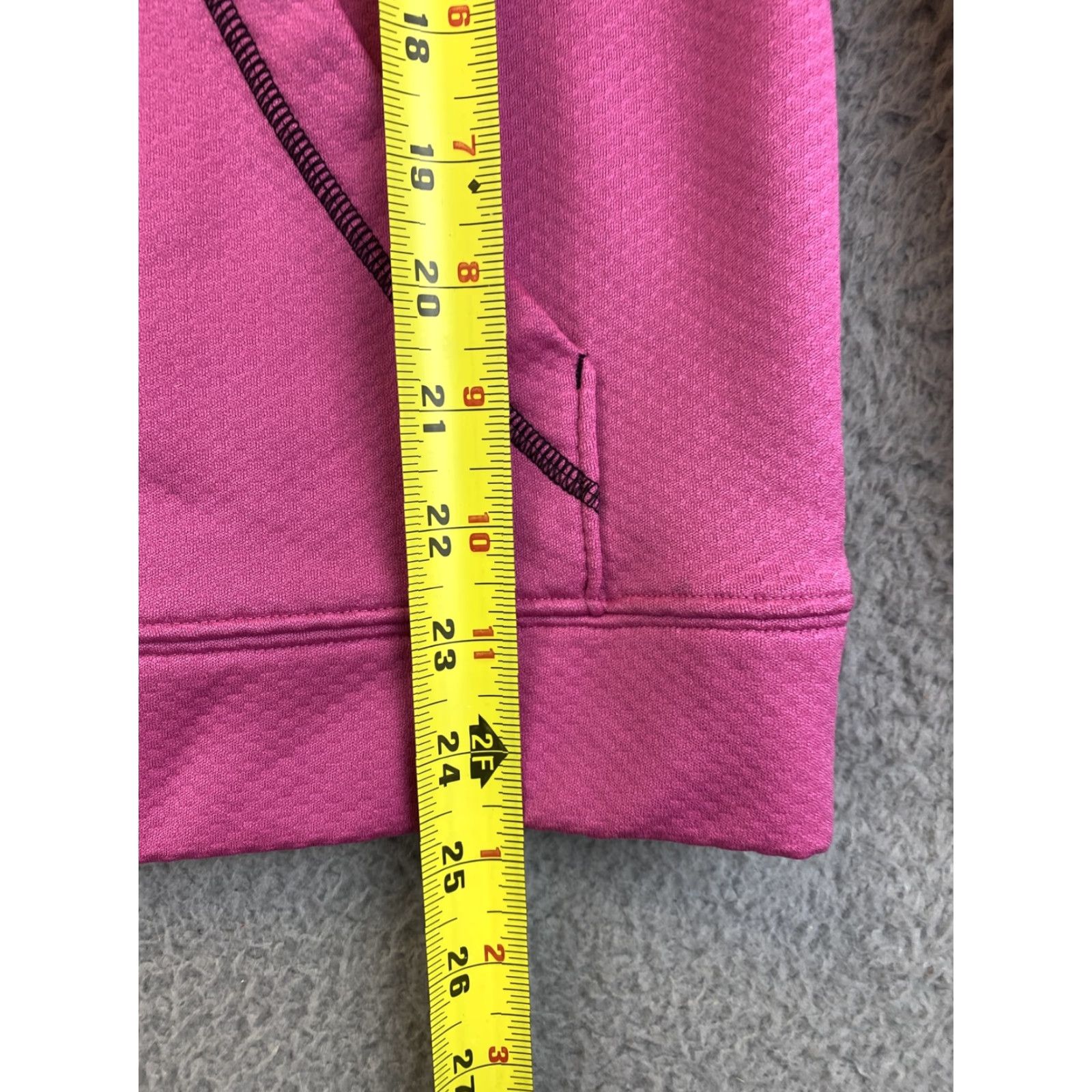 Under Armour Under Armour Womens S Pink Tech Fleece Cold Gear Hoodie Sweatshirt Pullover All Seasons Activewear Storm Size S / US 4 / IT 40 - 6 Thumbnail