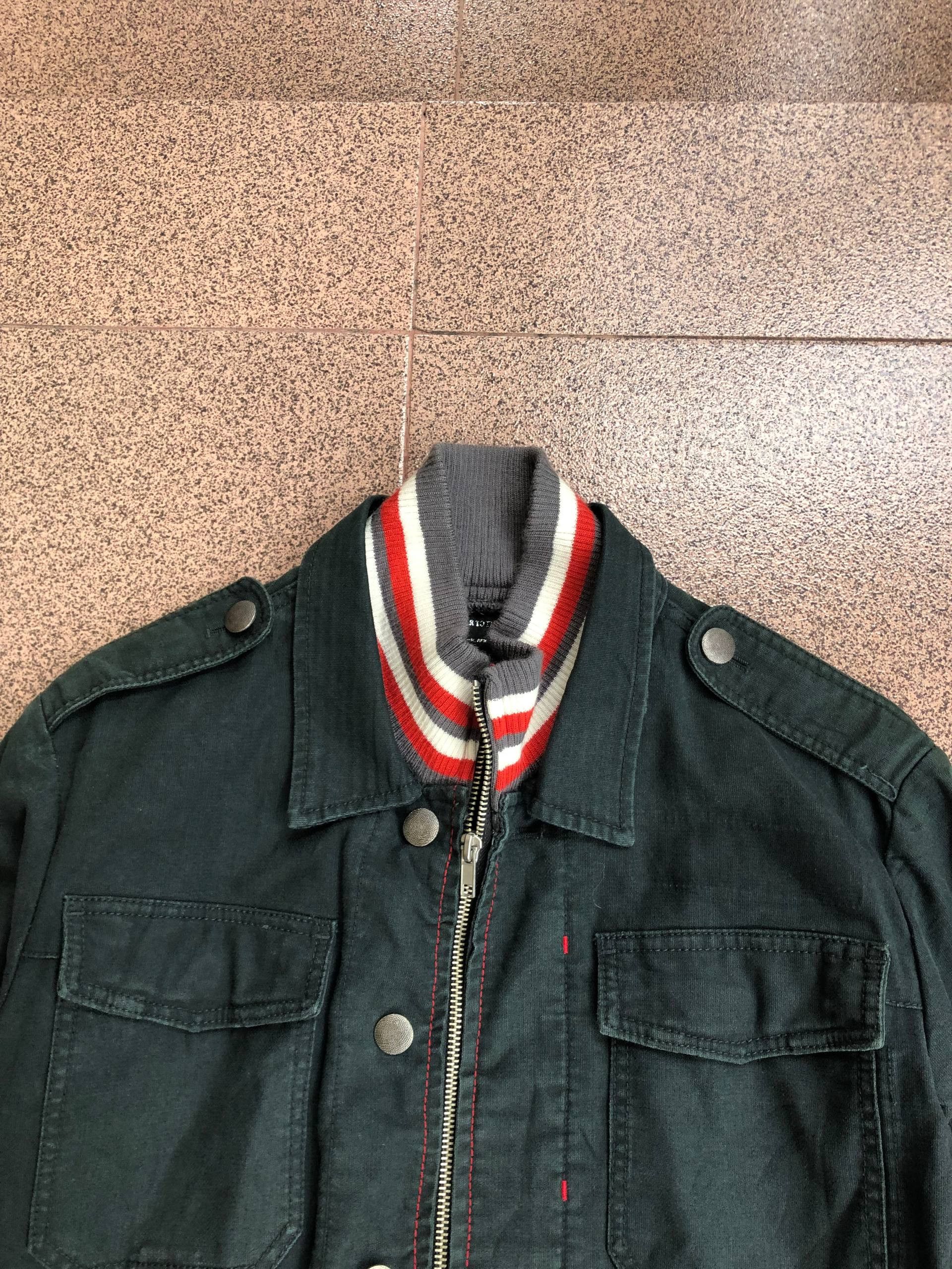 If Six Was Nine 2000s Power to People Bomber Zipper Vkei Style Y2k Japanese Size US M / EU 48-50 / 2 - 3 Thumbnail