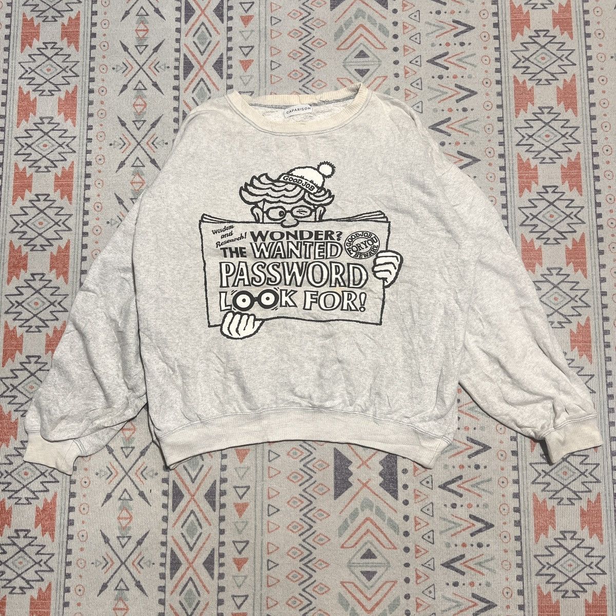 Japanese Brand Humor Design Sweatshirt Size US M / EU 48-50 / 2 - 2 Thumbnail