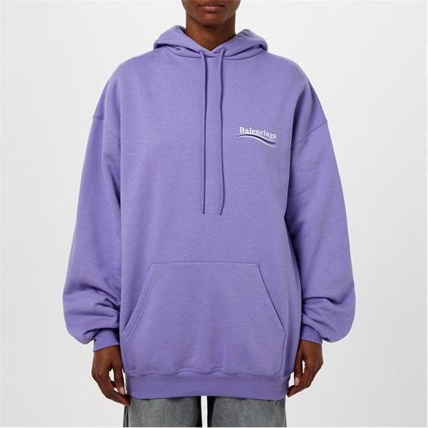 Balenciaga o1g2r1mq0924 Hoodies in Lilac Size S / US 4 / IT 40 - 3 Thumbnail